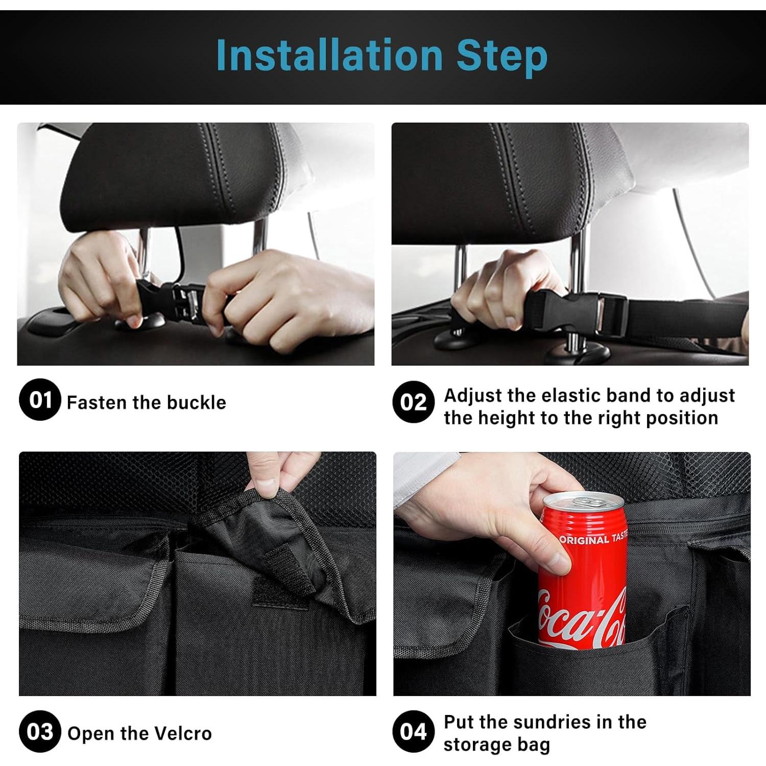 Organizador de Maletero de Coche Suyue Y 8 Bolsillos Plegable