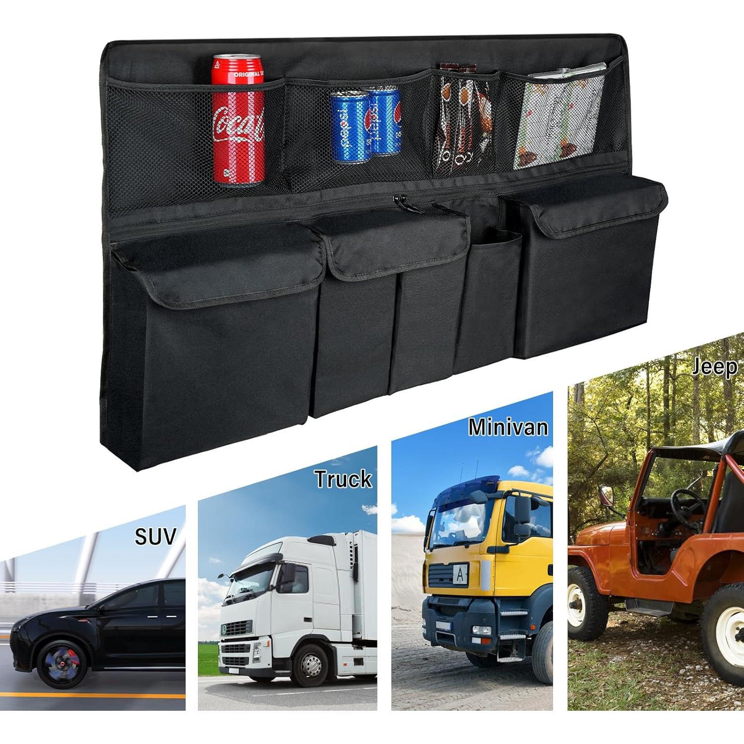 Organizador de Maletero de Coche Suyue Y 8 Bolsillos Plegable