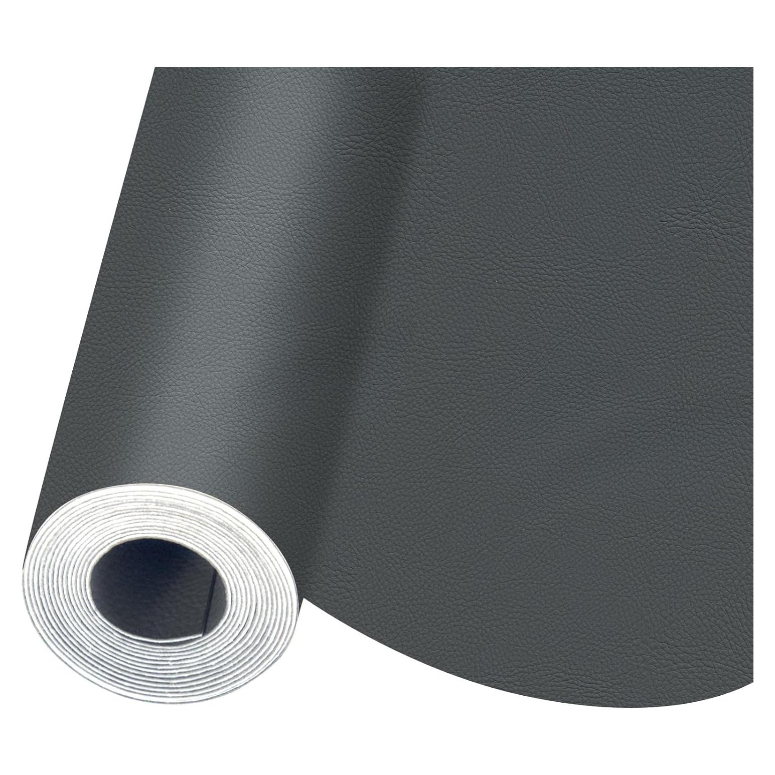 Cinta de Reparación de Cuero Soyuna 43x200 cm Gris Autoadhesiva