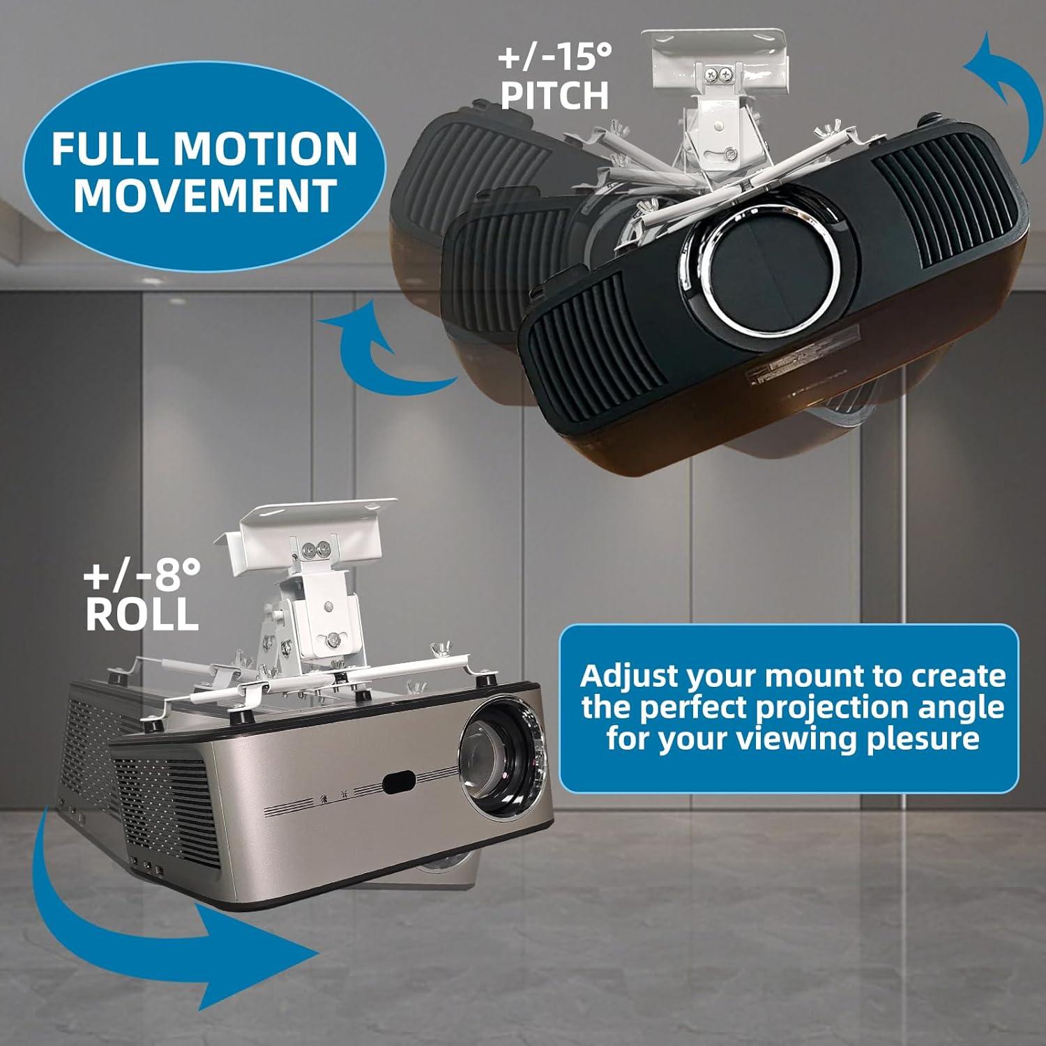 Soporte de Proyector de Techo Ajustable Universal Solarsea