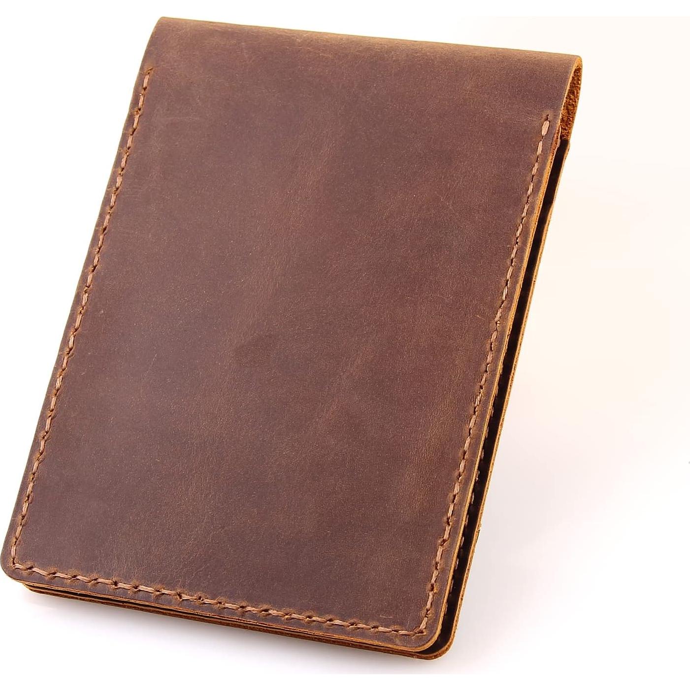 Cubierta de Cuero Fasjosma para Cuaderno Espiral 3.5x5.5"