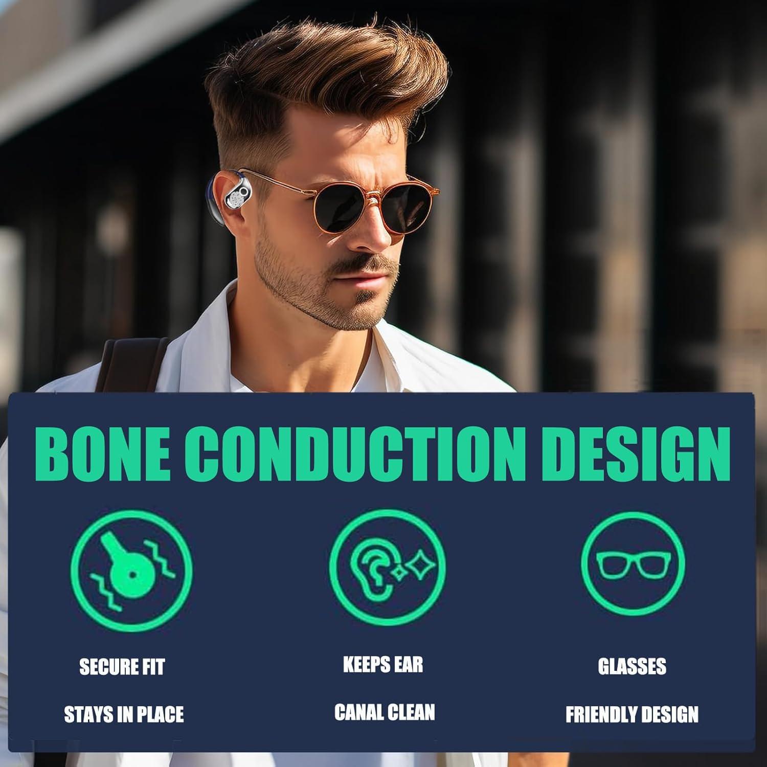 Auriculares de Traducción AI Haiseire M82 Negro Bluetooth