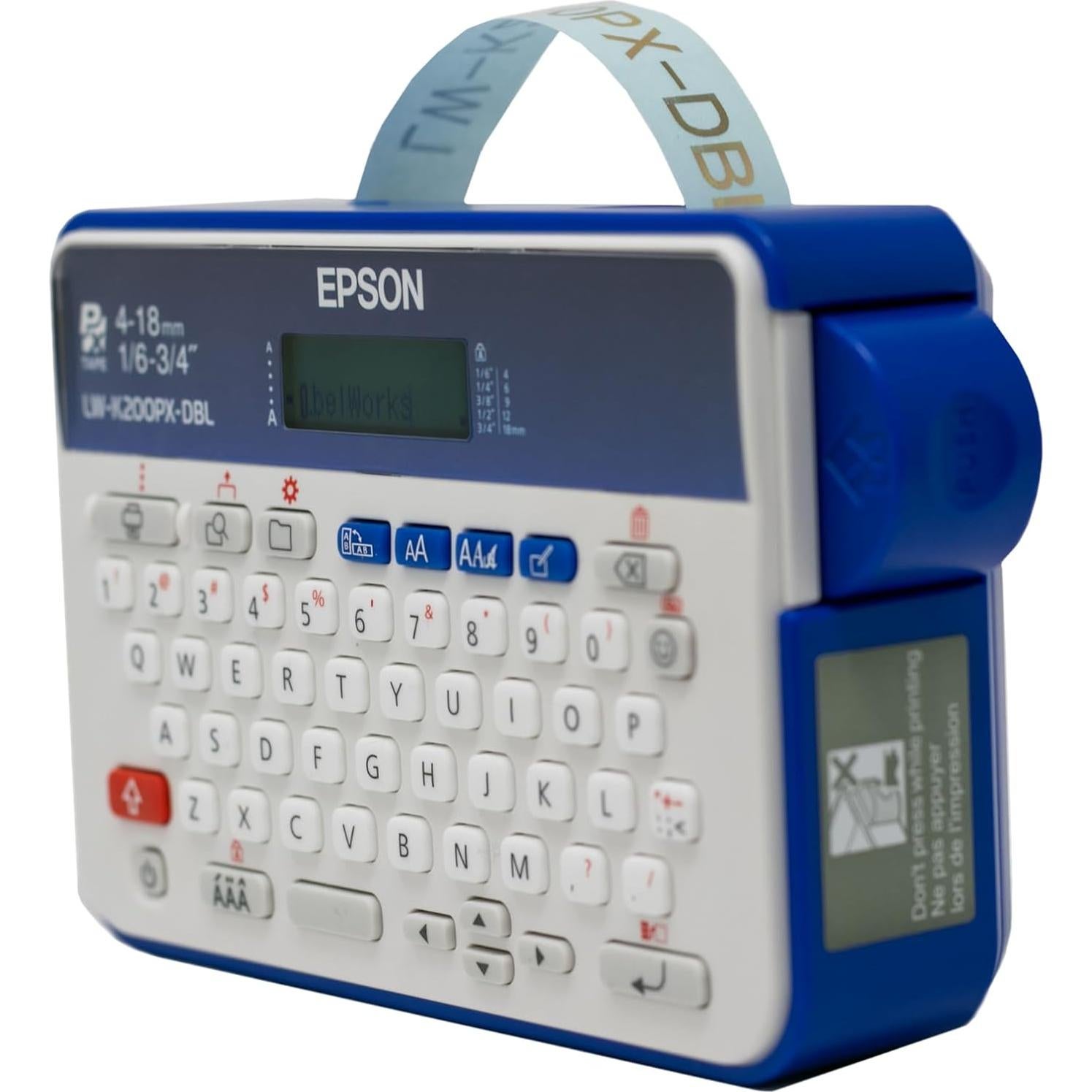 Fabricante de Etiquetas Portátil Epson LABELWORKS LW-K200PX