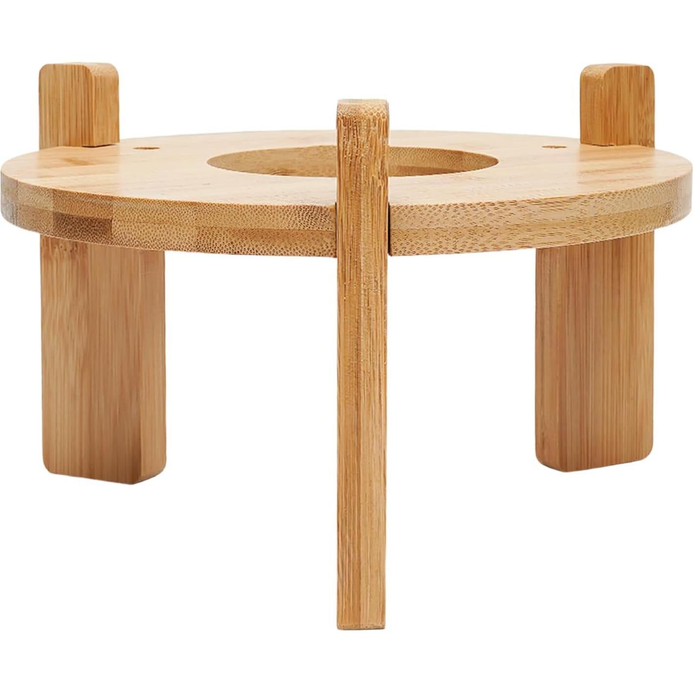 Dispensador de Alimentos Secos 5L Charmedlamp - Vidrio y Bambú