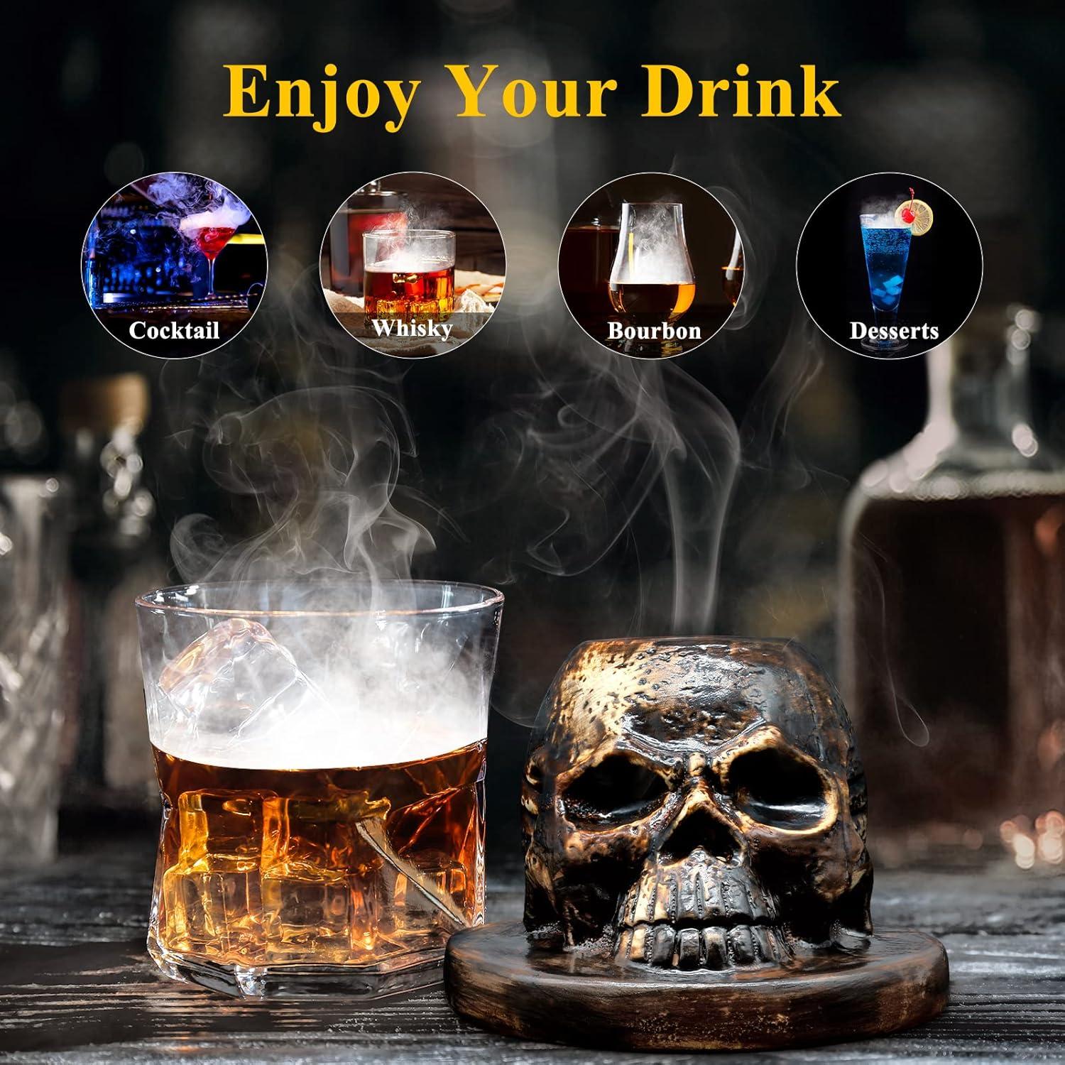 Kit de Ahumador de Cócteles iTayga con Soplete y 4 Sabores