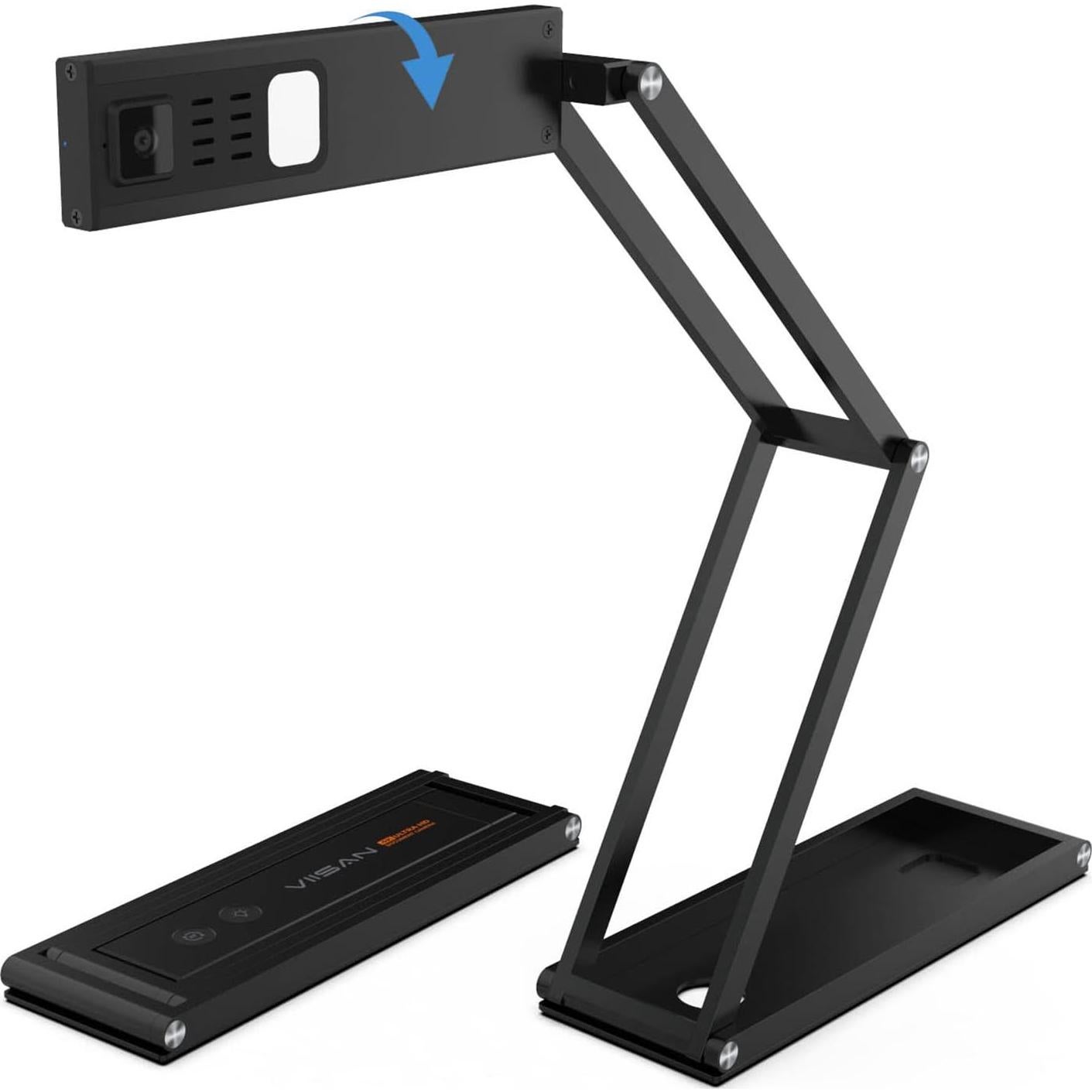 Cámara de Documentos VIISAN P4U-A 13MP 4K con Luz LED y Micrófono