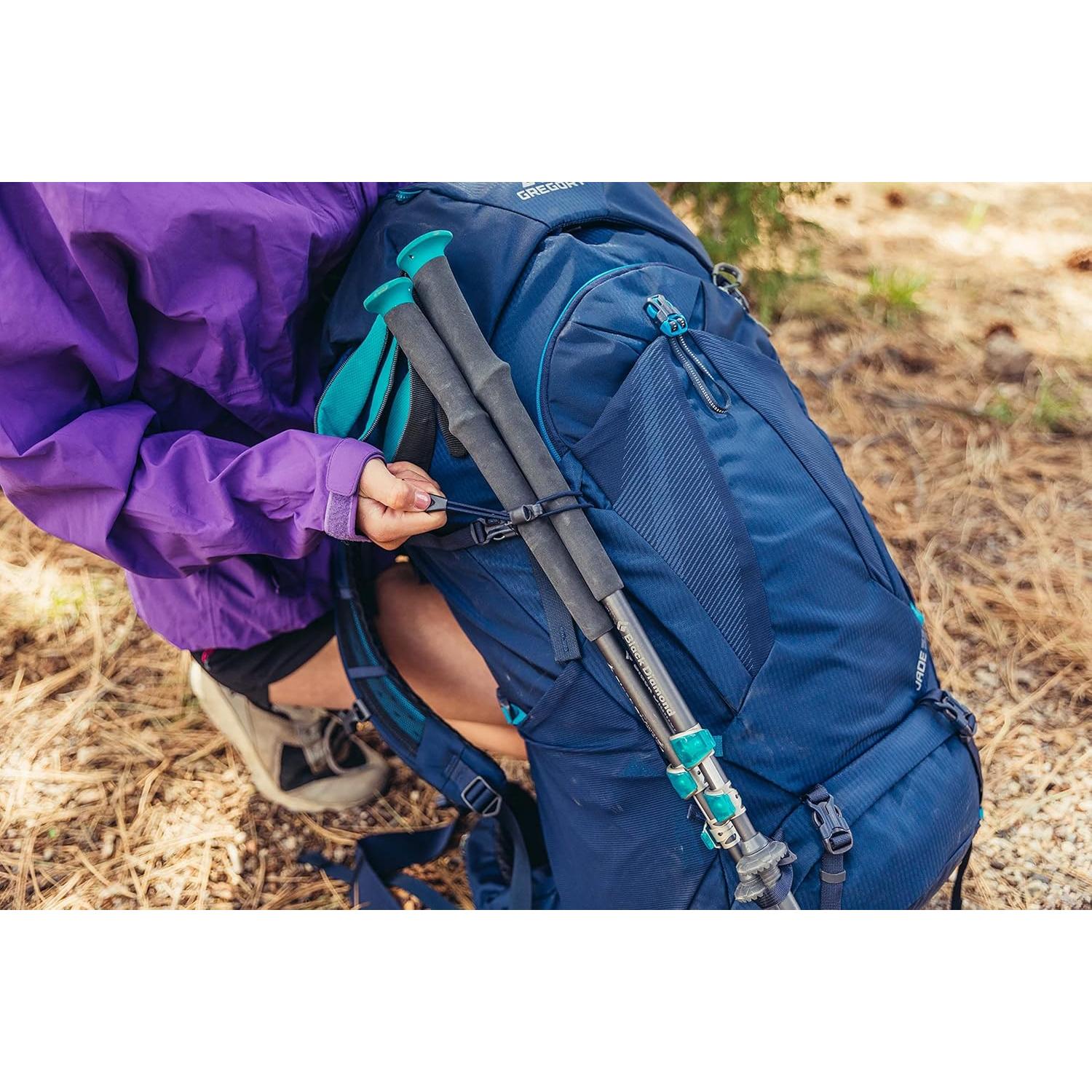 Mochila de senderismo Gregory Jade 53L para mujer, ventilada