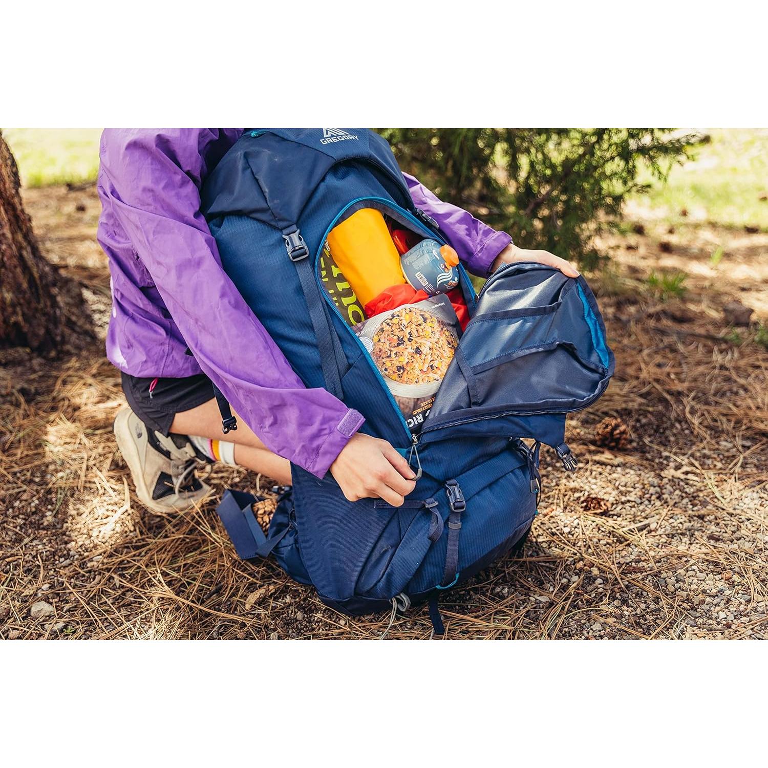 Mochila de senderismo Gregory Jade 53L para mujer, ventilada