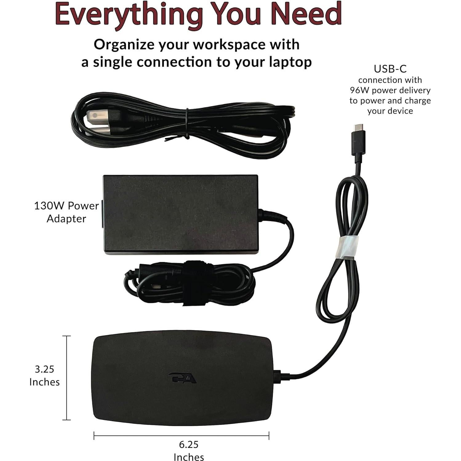 Estación de Acoplamiento USB-C CA Essential DS-1000 4K HDMI