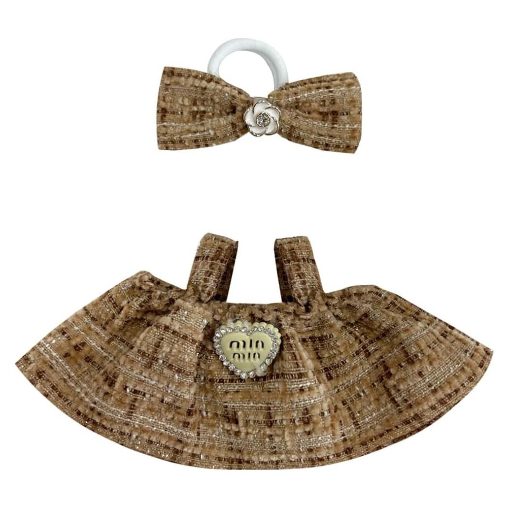 Conjunto de Ropa para Muñeca 17cm Brimaney - Vestido y Accesorios