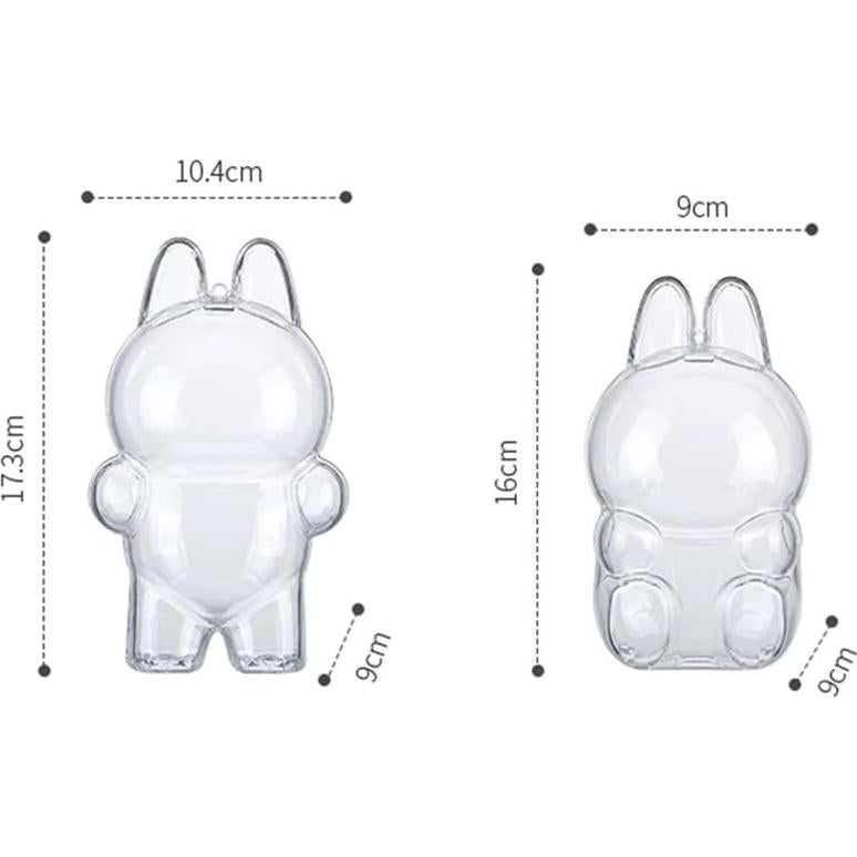 Funda Protectora Acrílica LIFETWINKLES para Muñeca de Caja Sorpresa