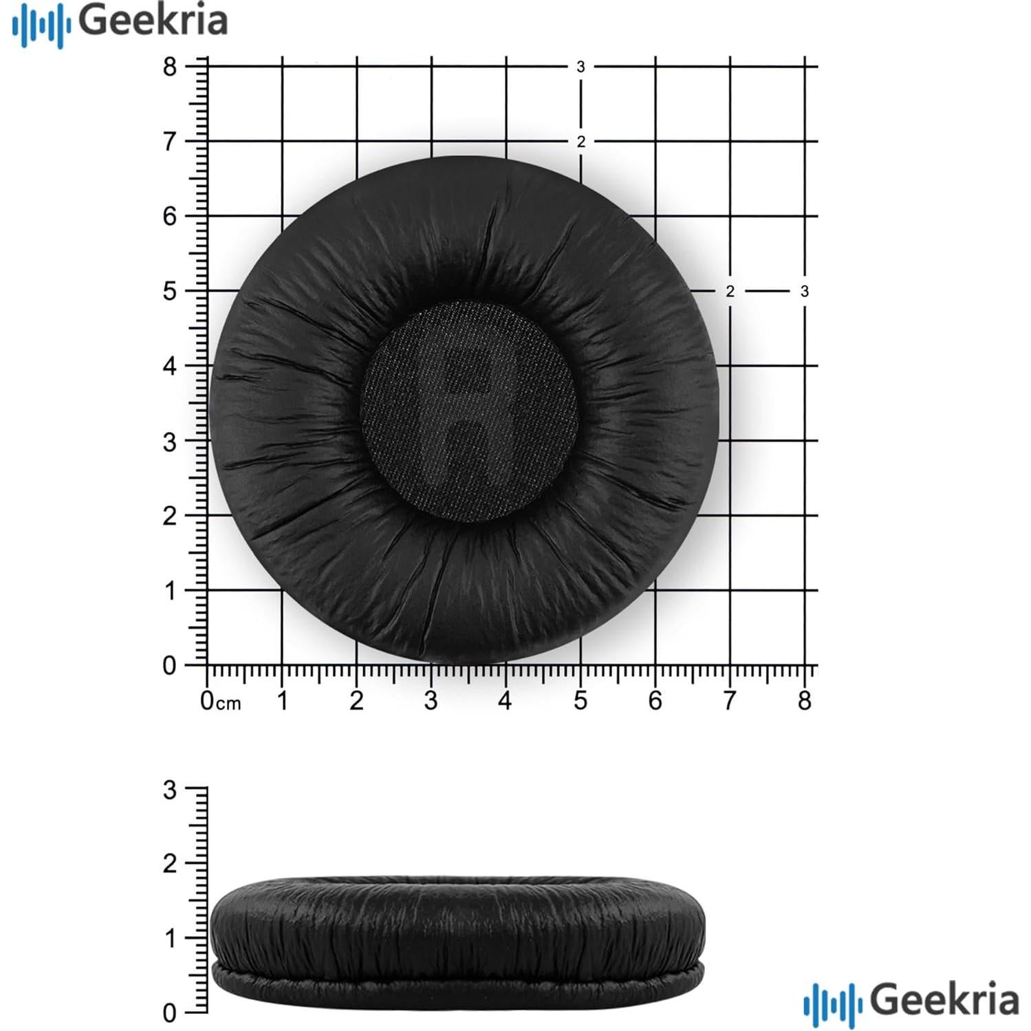 Almohadillas de Repuesto Geekria para Auriculares JBL - Negro