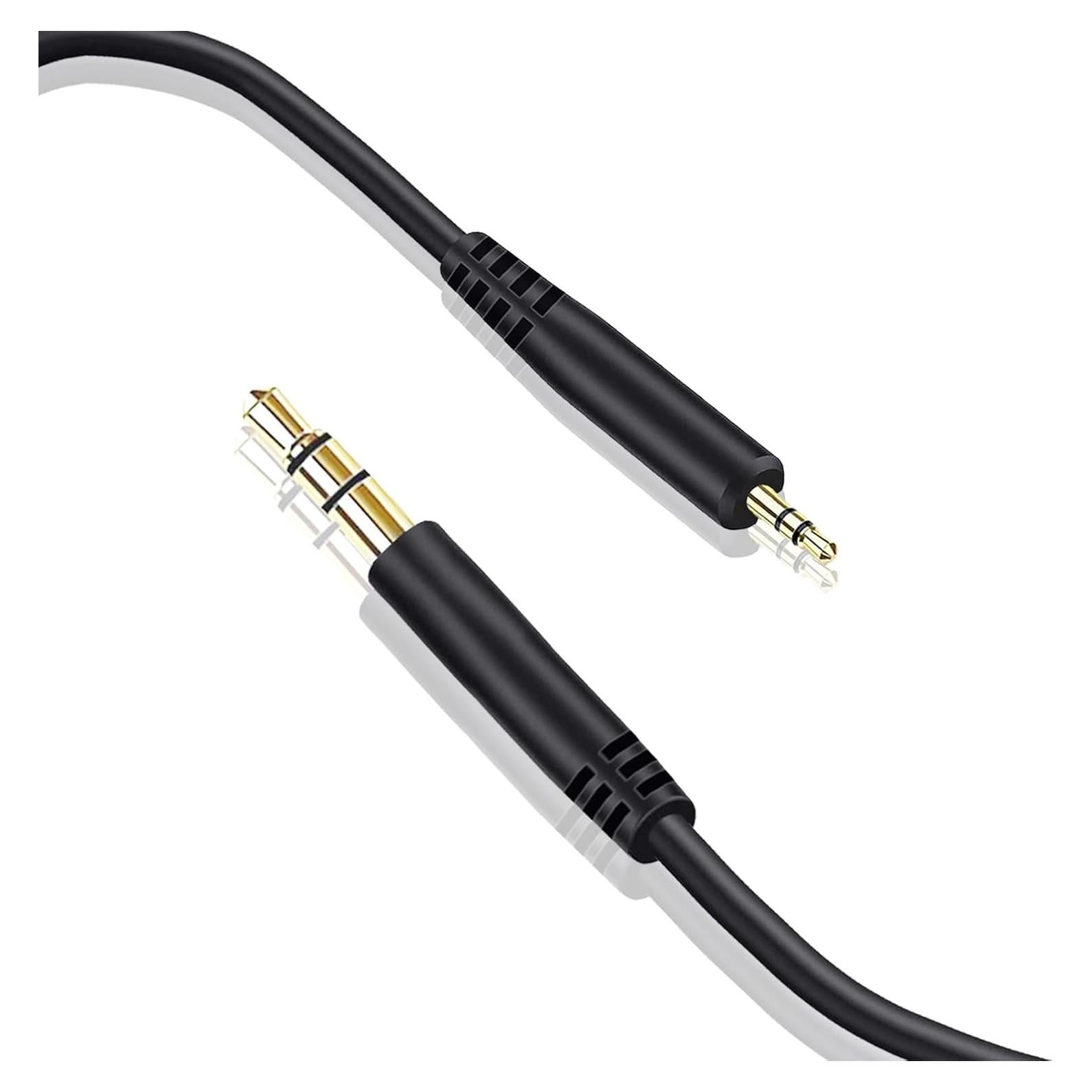 Cable de auriculares 2.5mm a 3.5mm Weatwo para Bose y JBL