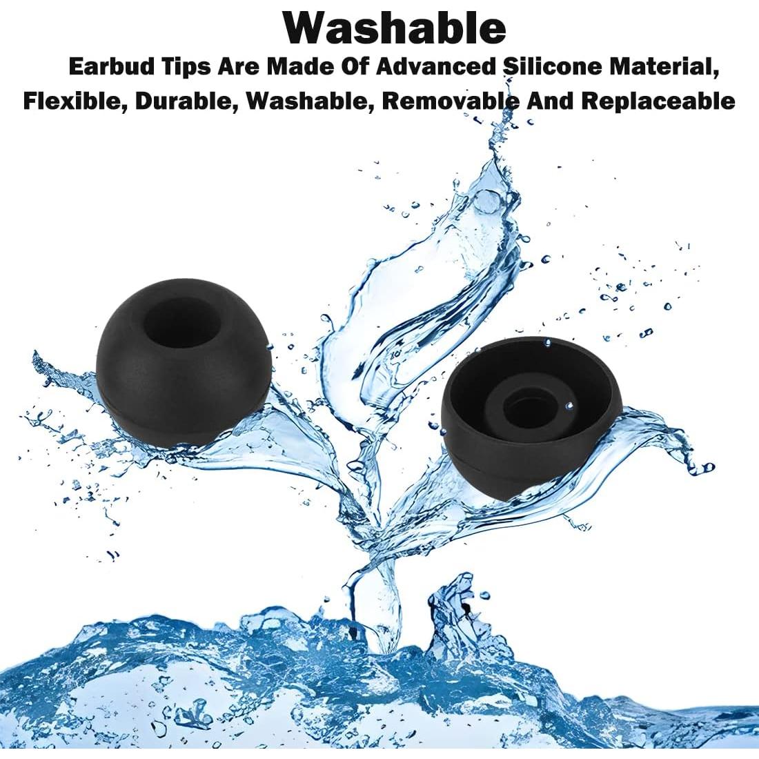 Consejos de Reemplazo de Auriculares Silicona DMZHY 9 Pares SML