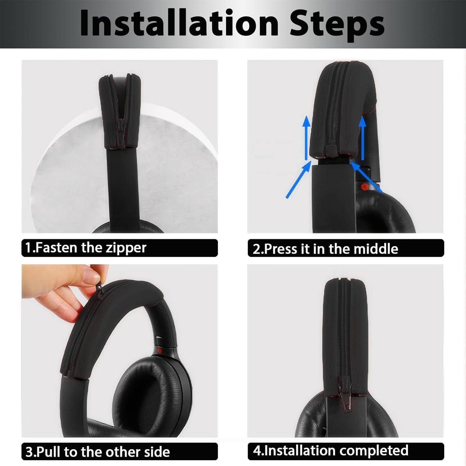 Cubierta de Banda de Silicona Adhiper para Auriculares Sony y Soundcore