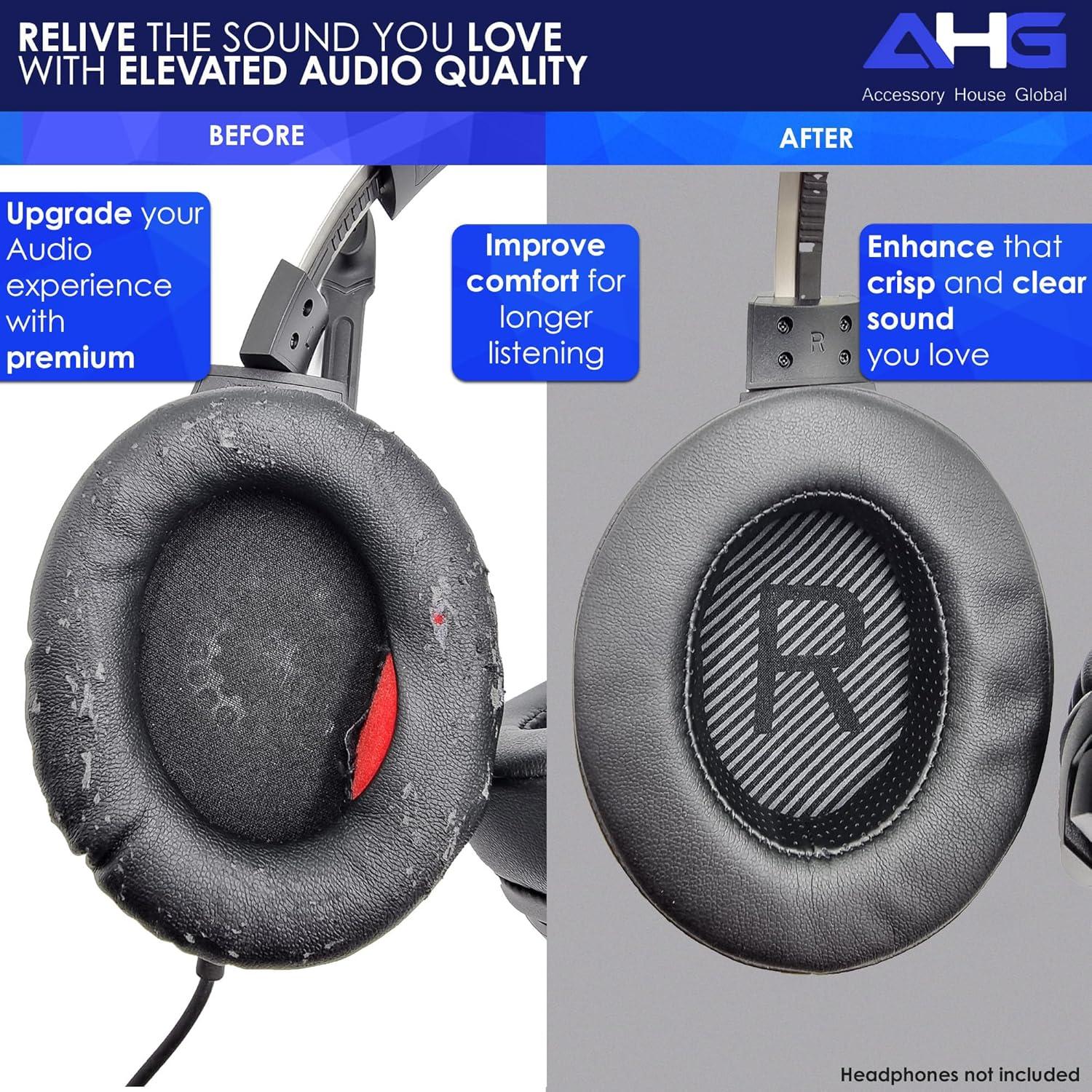 Almohadillas de Reemplazo AHG para Auriculares HyperX Cloud Stinger