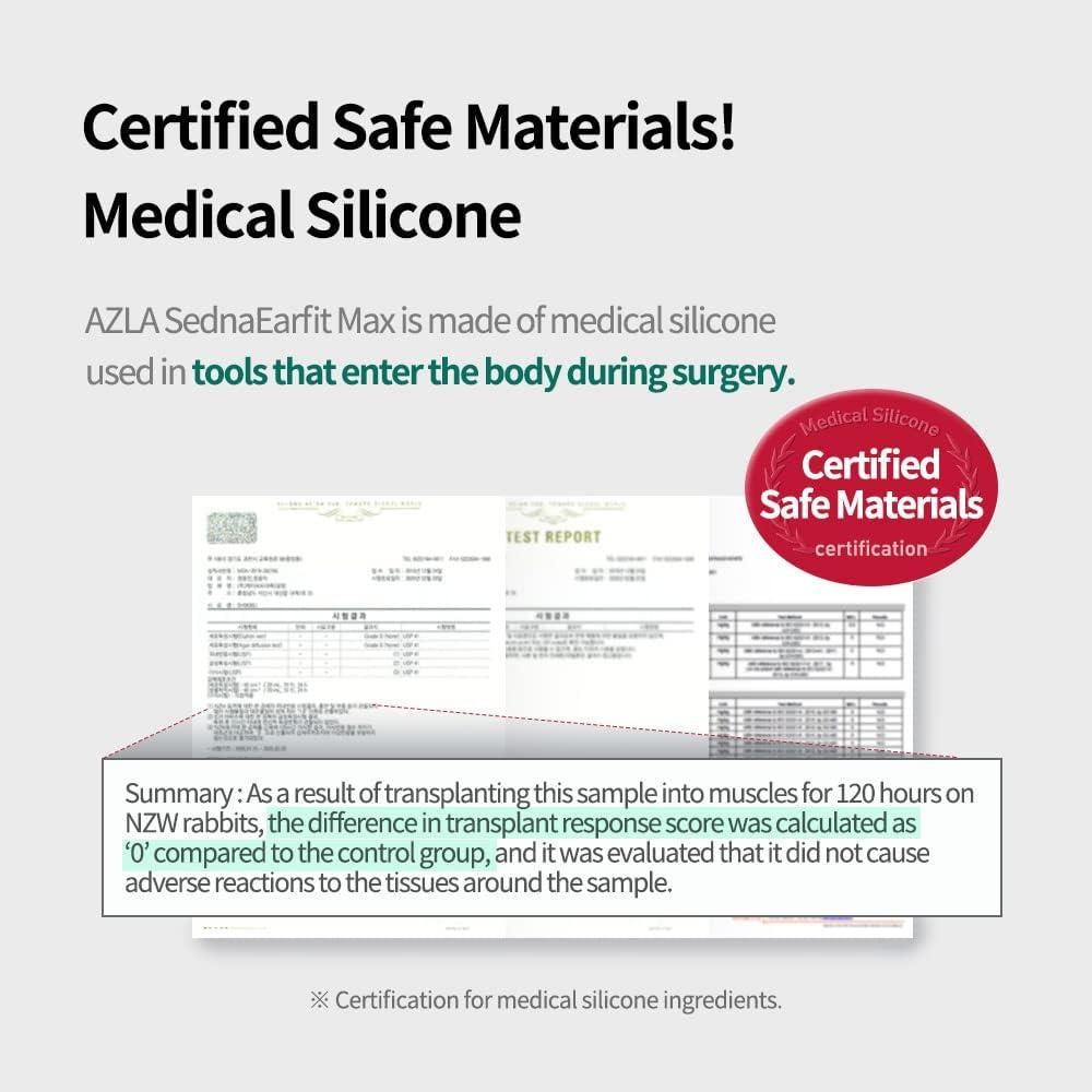 Puntas de Auriculares AZLA SednaEarfit MAX ASMR - Tamaño S