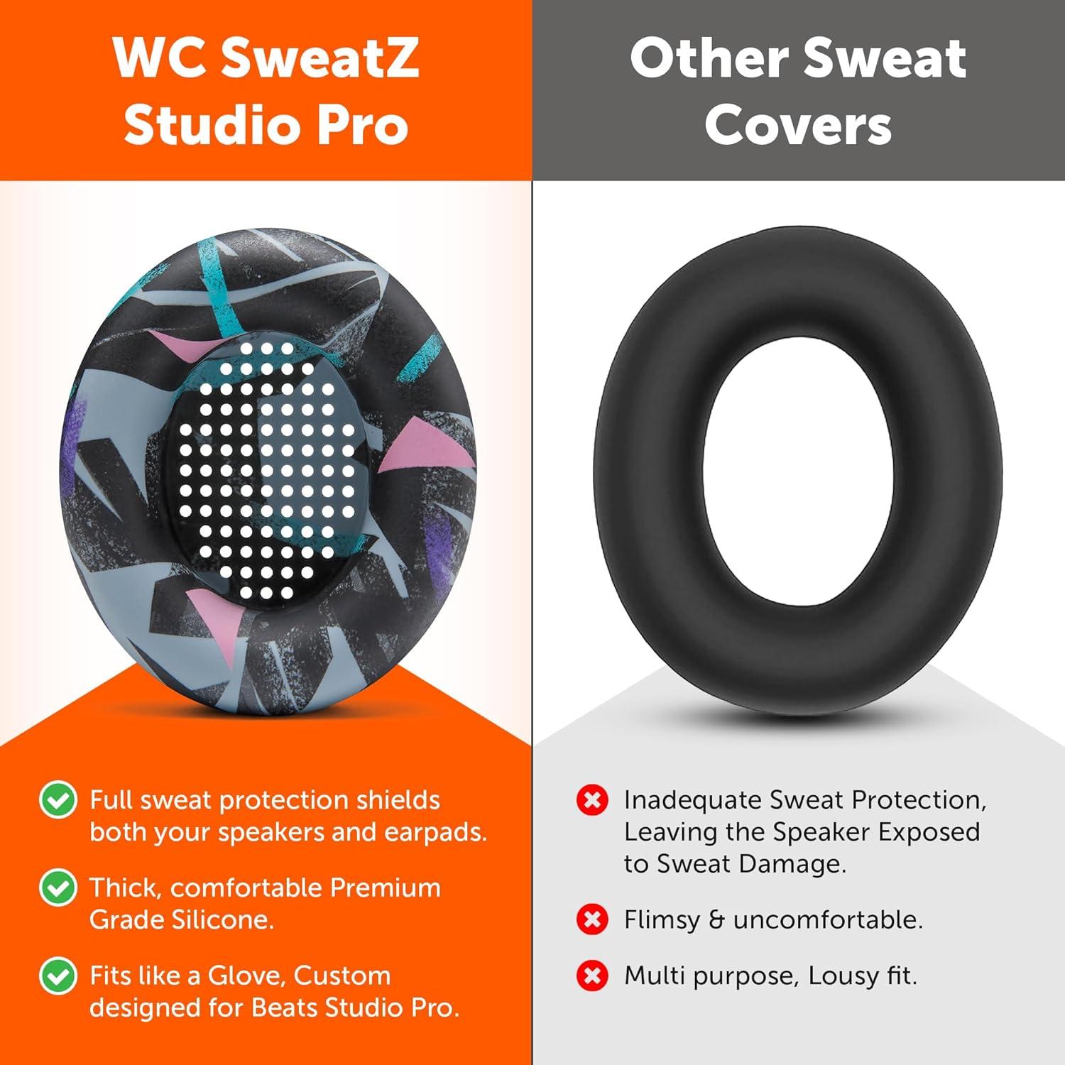 Cubiertas de silicona SweatZ para auriculares Beats Studio Pro