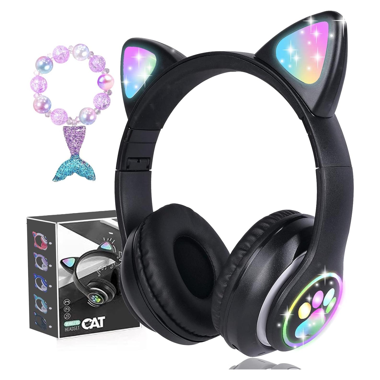 Auriculares Inalámbricos Niños YD-01 Bluetooth 5.0 con Luz LED