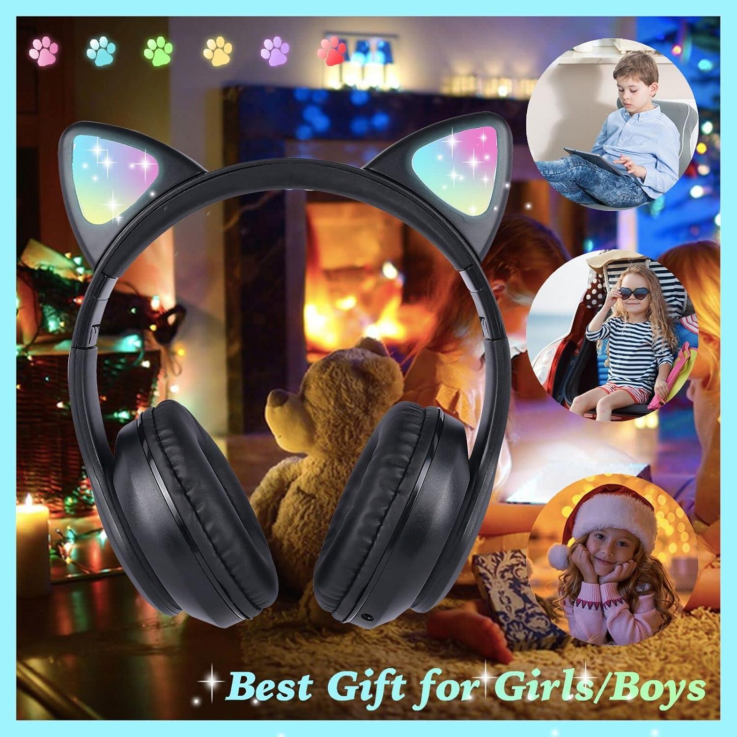 Auriculares Inalámbricos Niños YD-01 Bluetooth 5.0 con Luz LED
