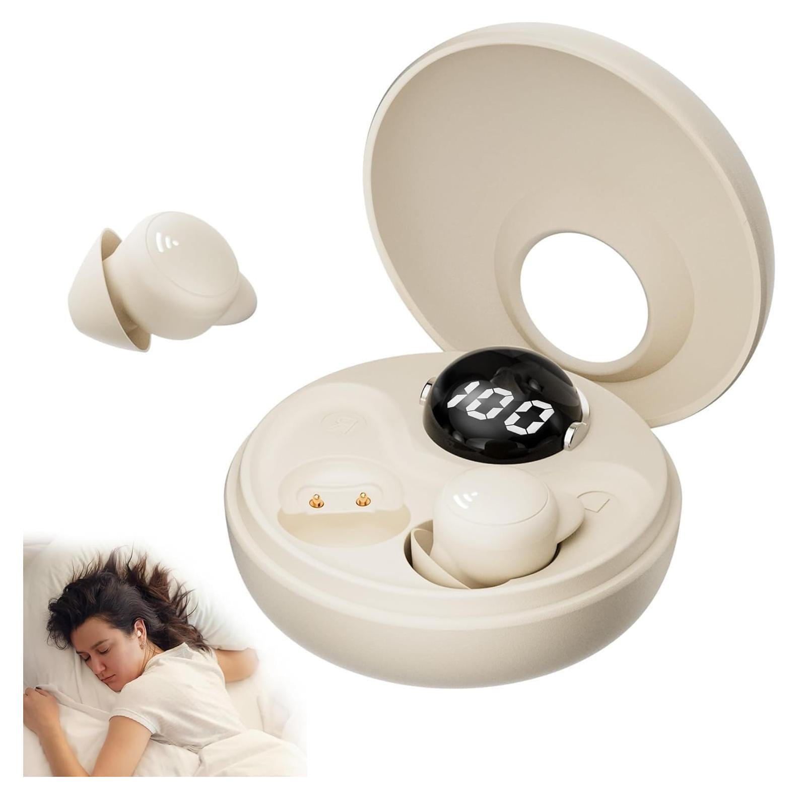 Auriculares para dormir Sunvito S20 Bluetooth 5.3 Beige