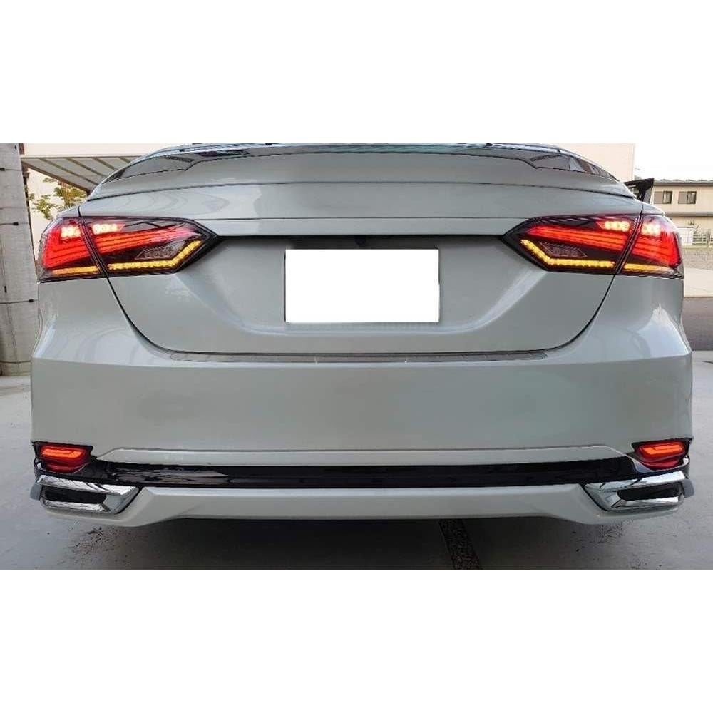 Luces Reflectoras LED Rojas iJDMTOY para Toyota Camry 2018+