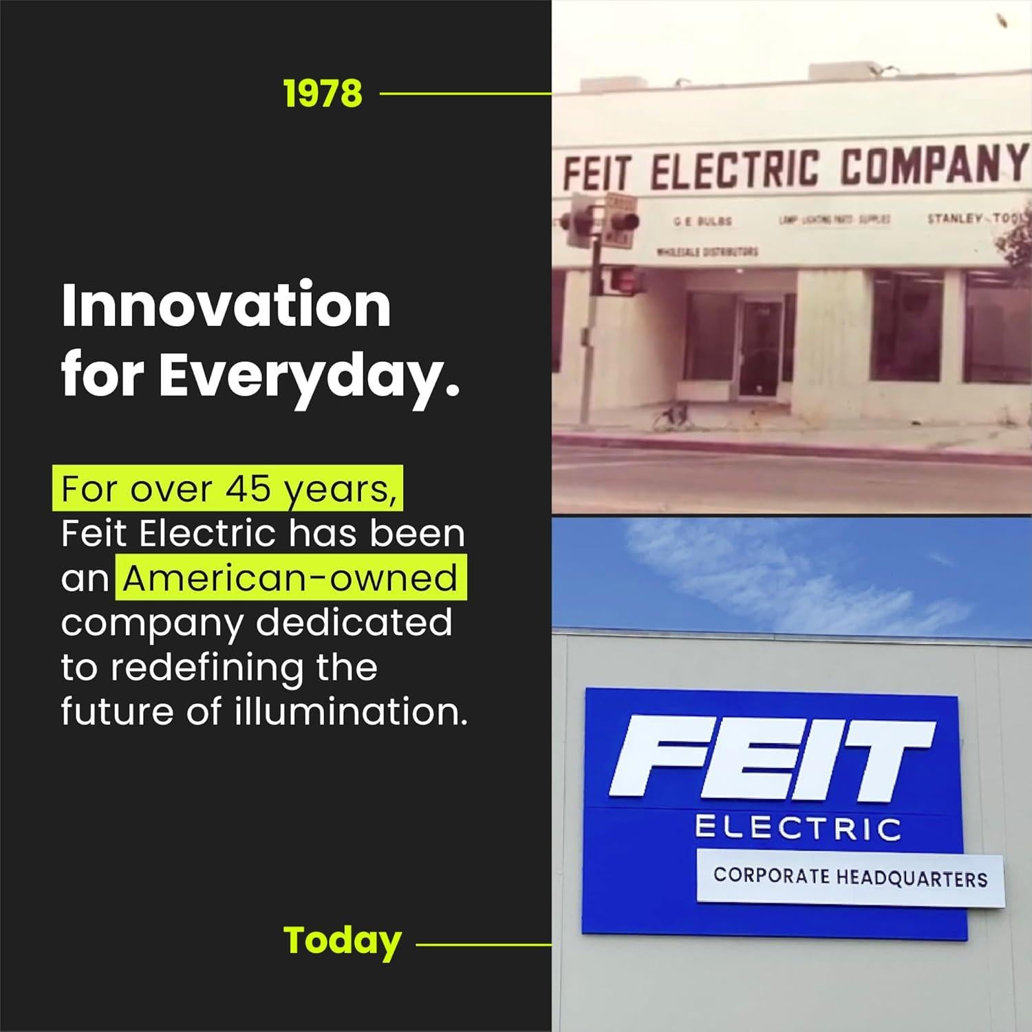 Bombilla LED A19 Feit Electric 800 Lúmenes Regulable 3000K