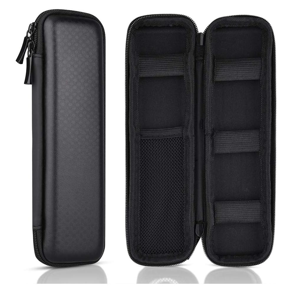 Estuche de Lápices KUUQA Negro Gran Capacidad 20x6x3.5cm