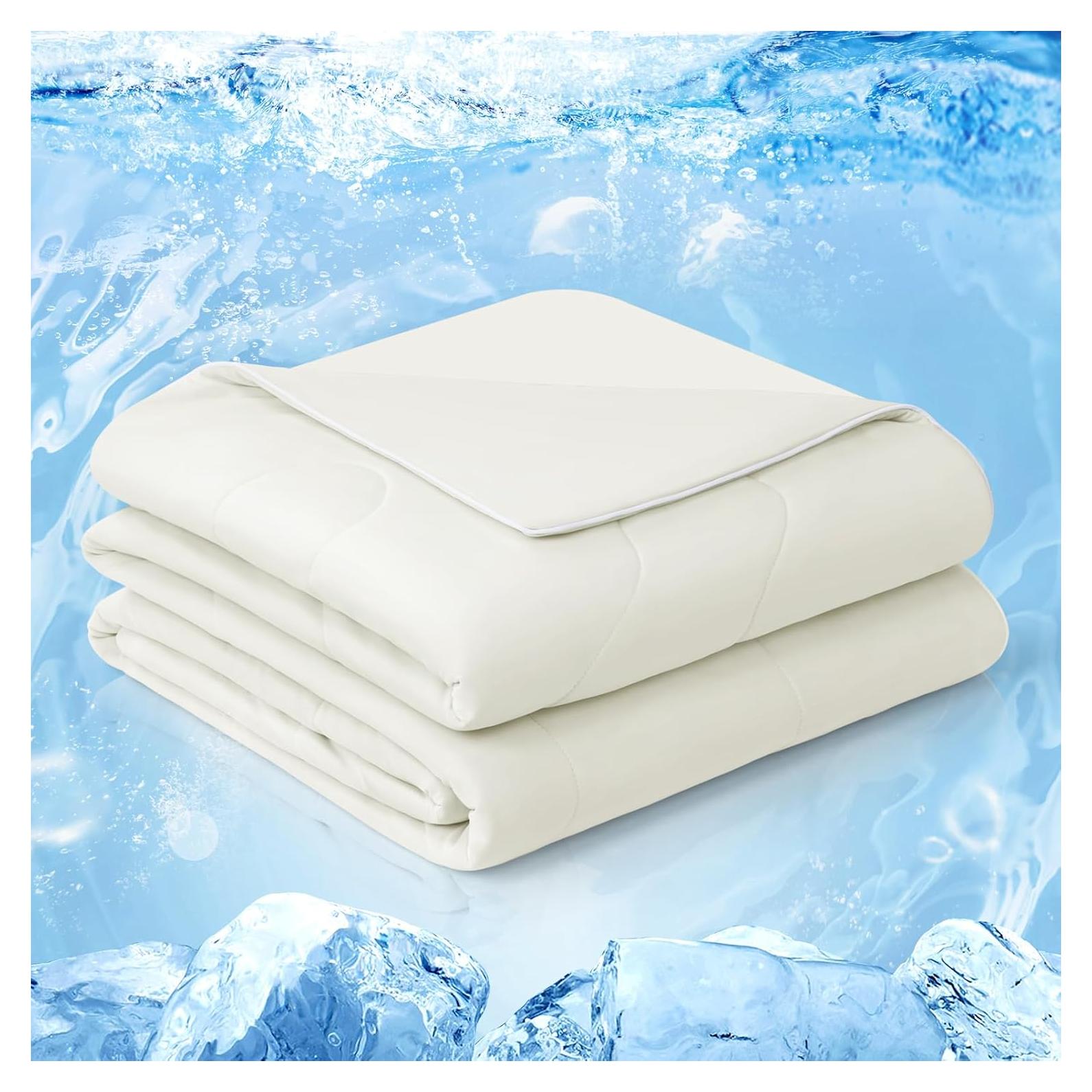 Edredón Refrigerante EASELAND Twin Beige 228.6x172.7 cm