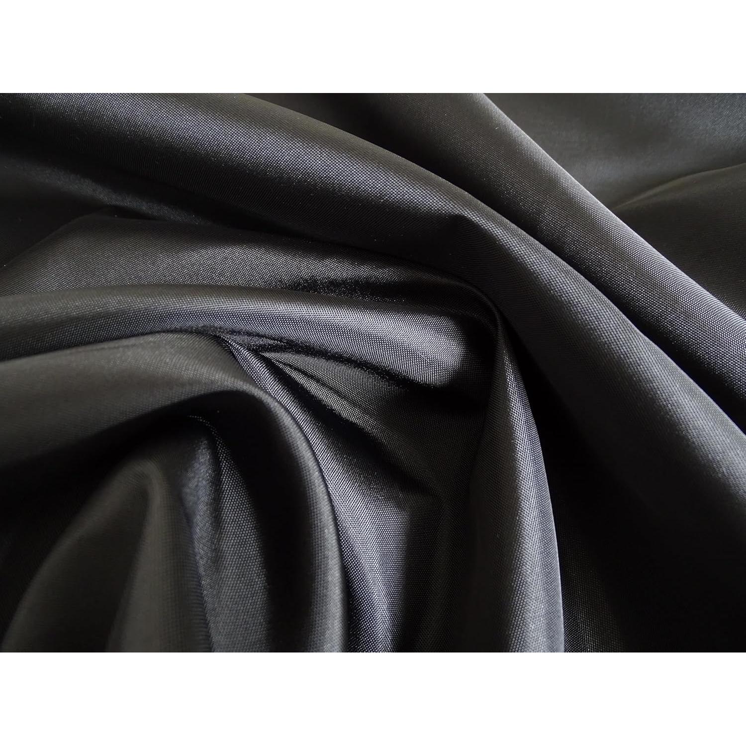 Cortina de Ducha Vosign Negra 180 x 150 cm Repelente al Agua