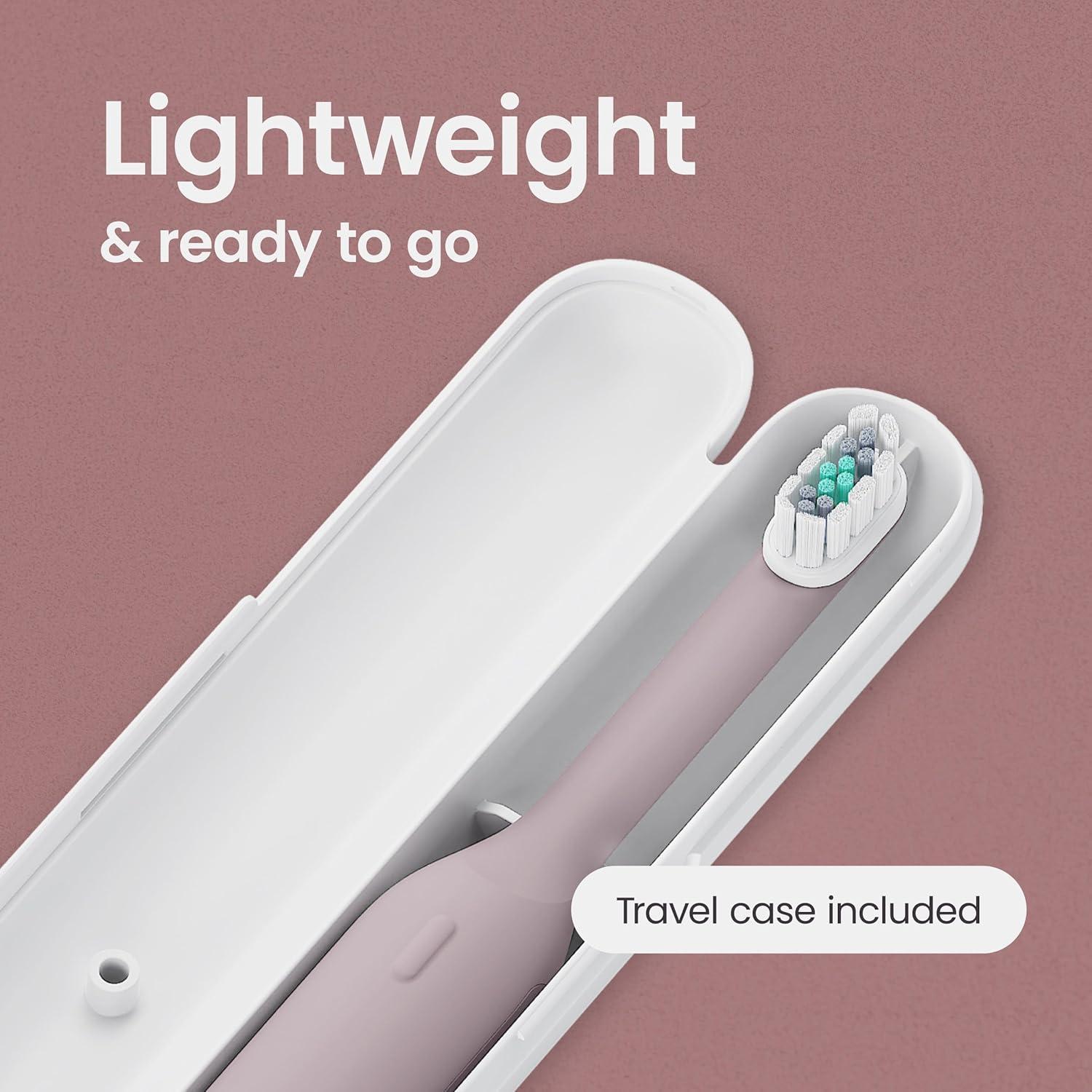 Cepillo de Dientes Eléctrico Quip Ultra - Temporizador, Cerdas Suaves, 30 Días Batería, Crepúsculo