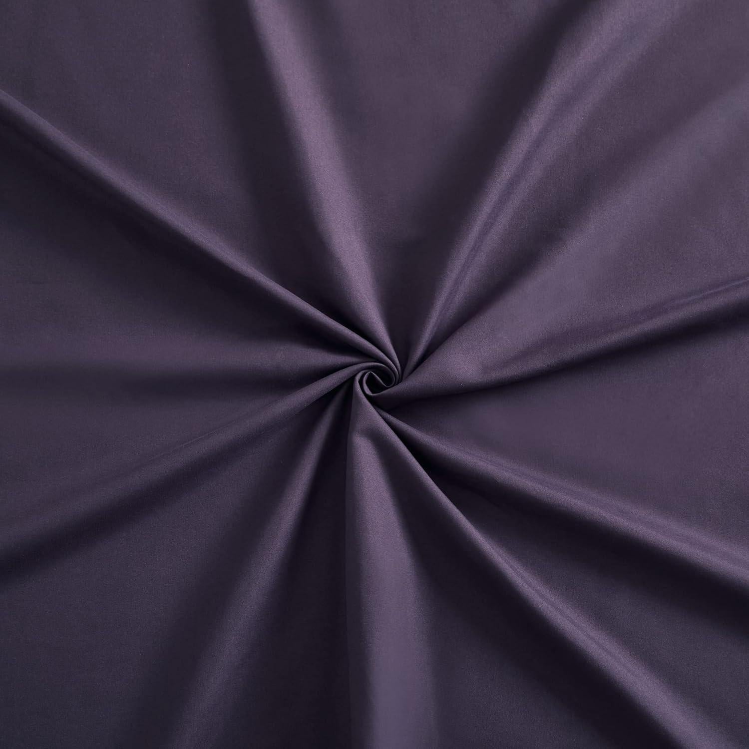 Sábana Ajustable Reina Berenjena Decoración Marina 152x203 cm