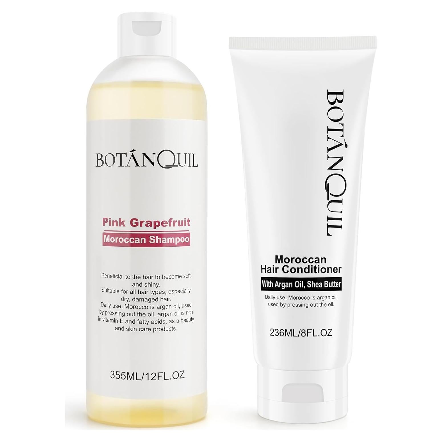 BOTANQUIL Champú y Acondicionador Aceite de Argán 770g