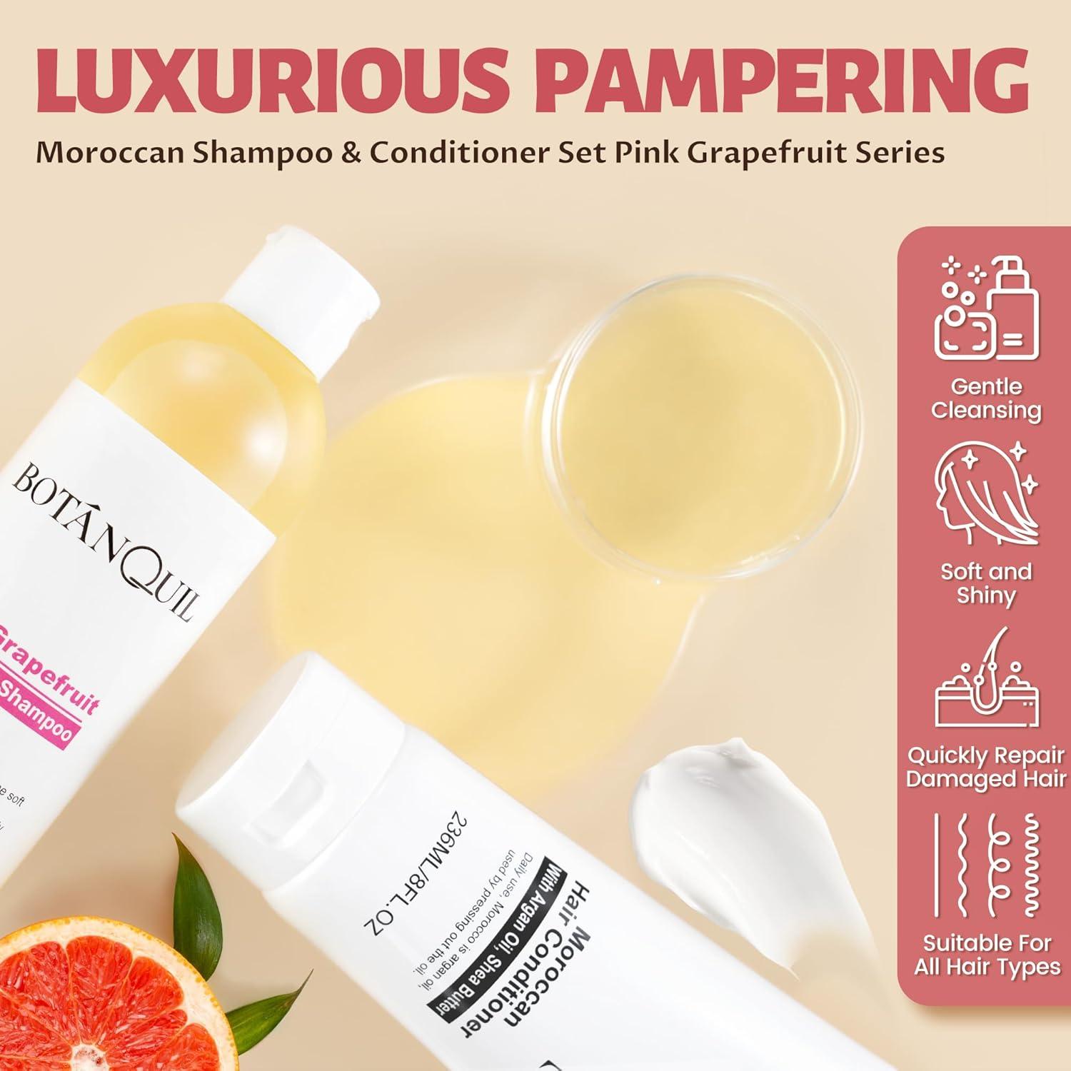 BOTANQUIL Champú y Acondicionador Aceite de Argán 770g