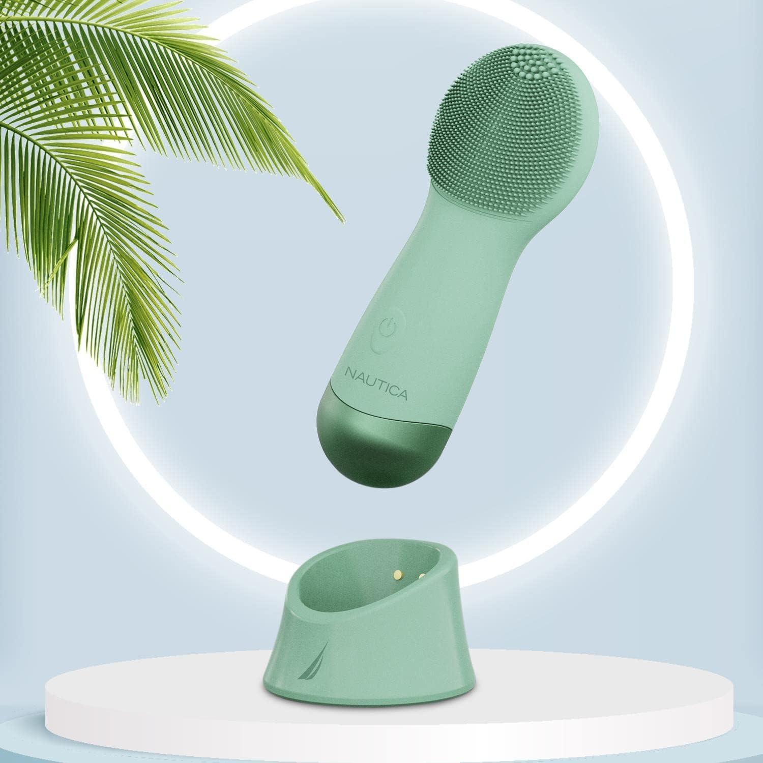 Cepillo Facial Sónico Nautica PC110 - Exfoliador Recargable LED