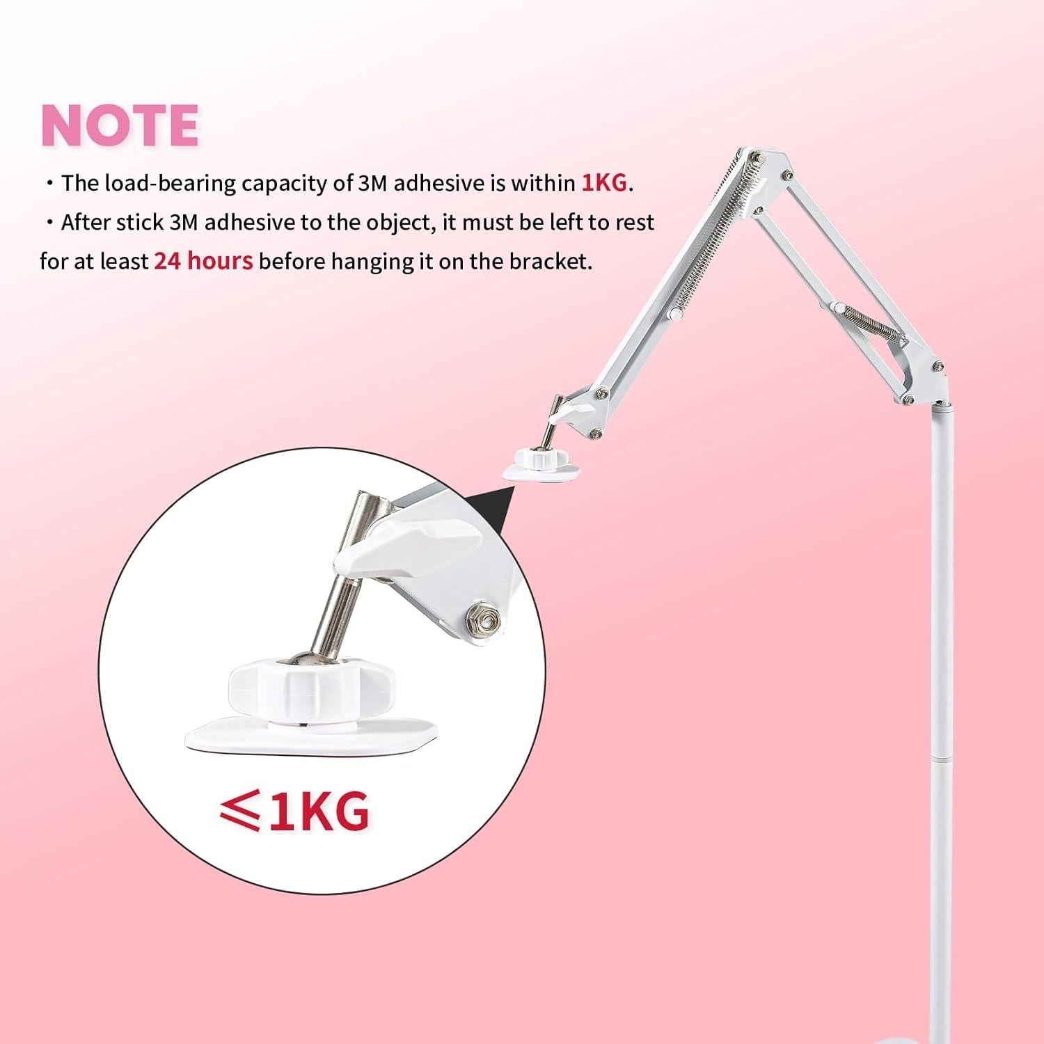 Soporte Ajustable para Luz UV DLITISH - Lámpara de Pie