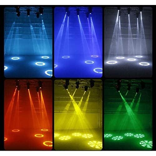 Luces Móviles XPC 60W 8 Gobos 8 Colores DMX para Eventos
