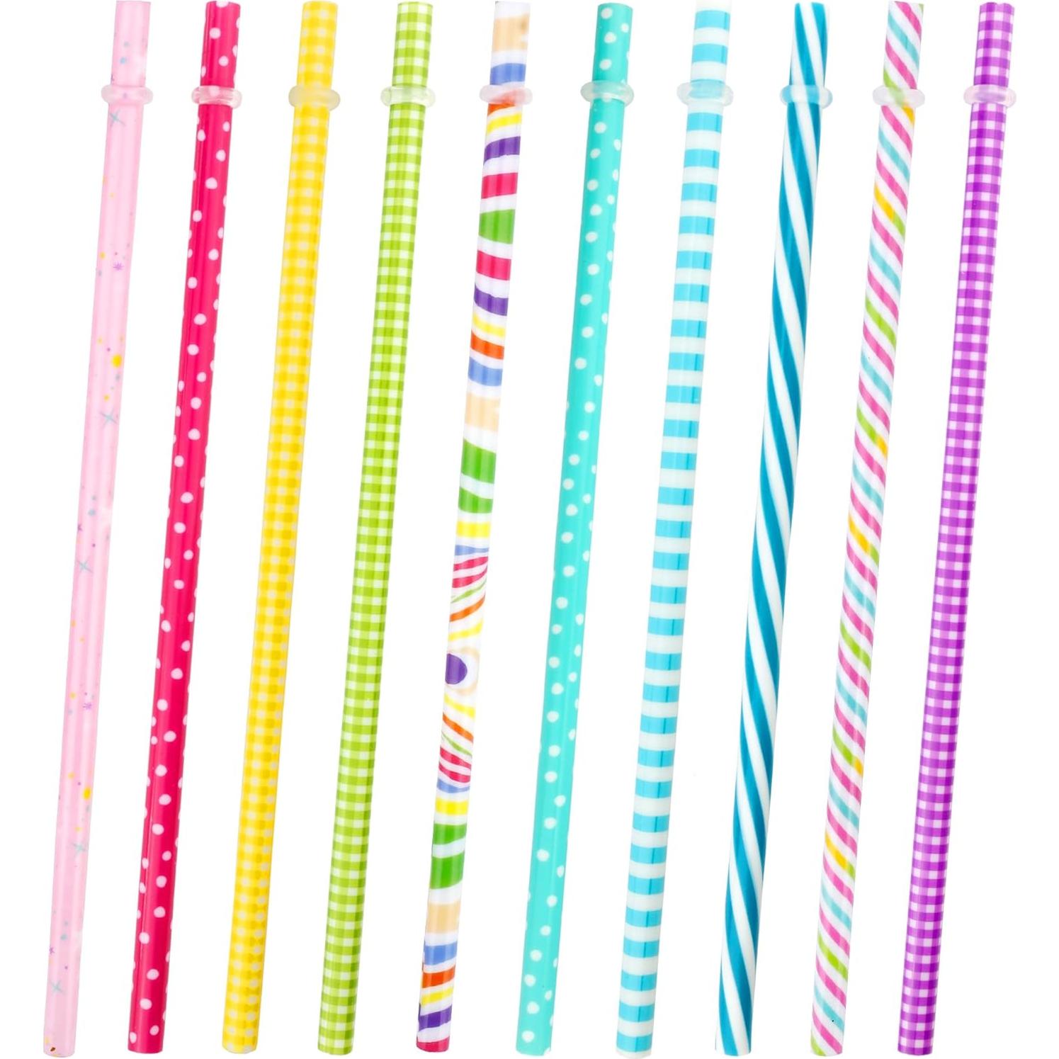 Pajitas Reutilizables JANYUN 40 Piezas 22.8 cm Sin BPA