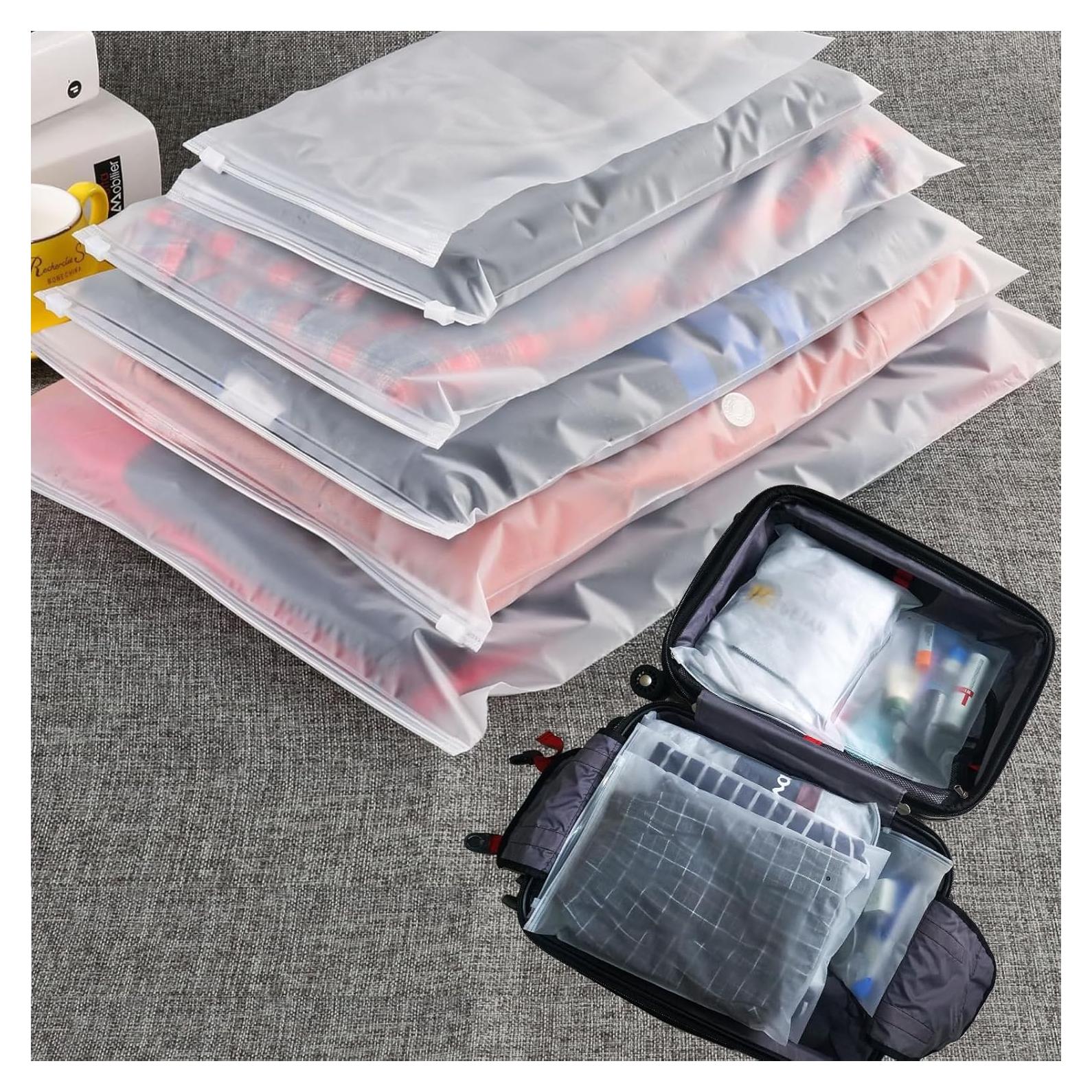 20 Bolsas Organizadoras de Equipaje BEUYI Reutilizables 4 Tamaños