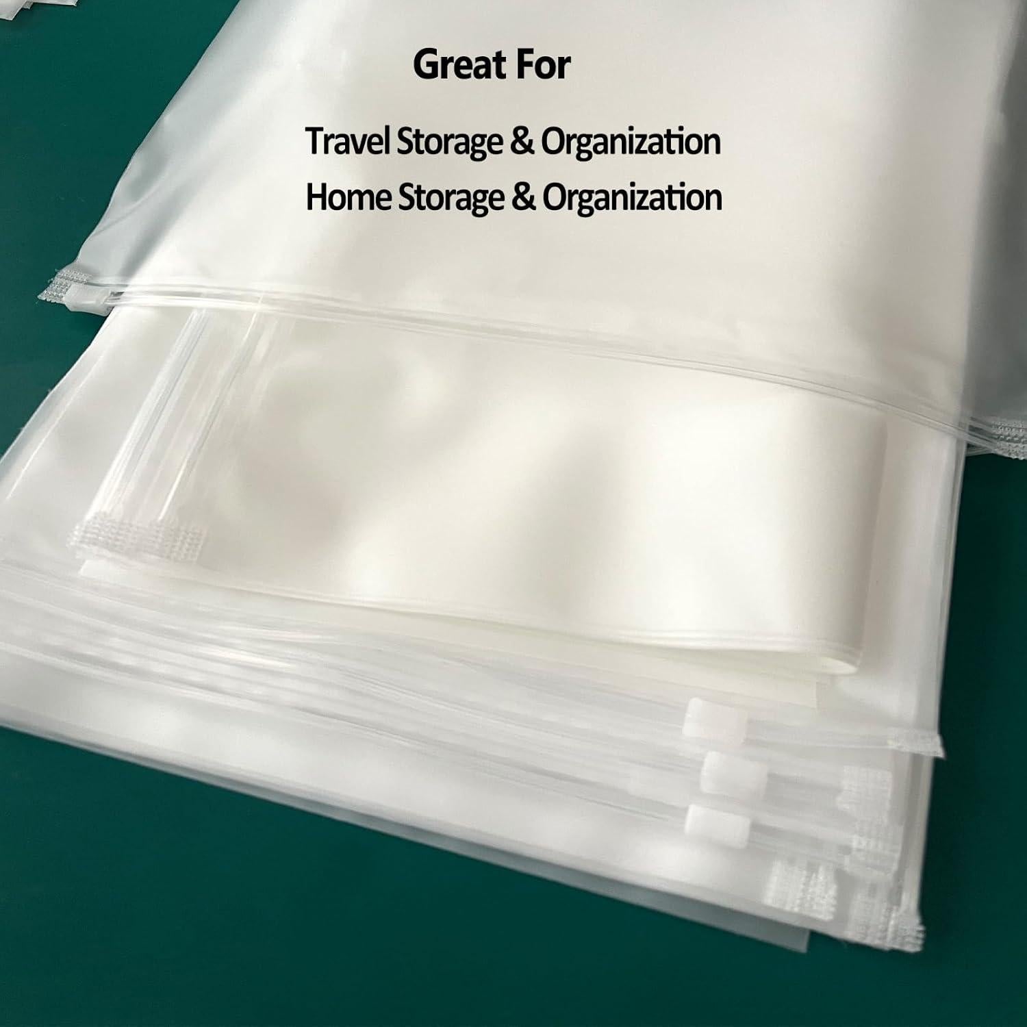 20 Bolsas Organizadoras de Equipaje BEUYI Reutilizables 4 Tamaños