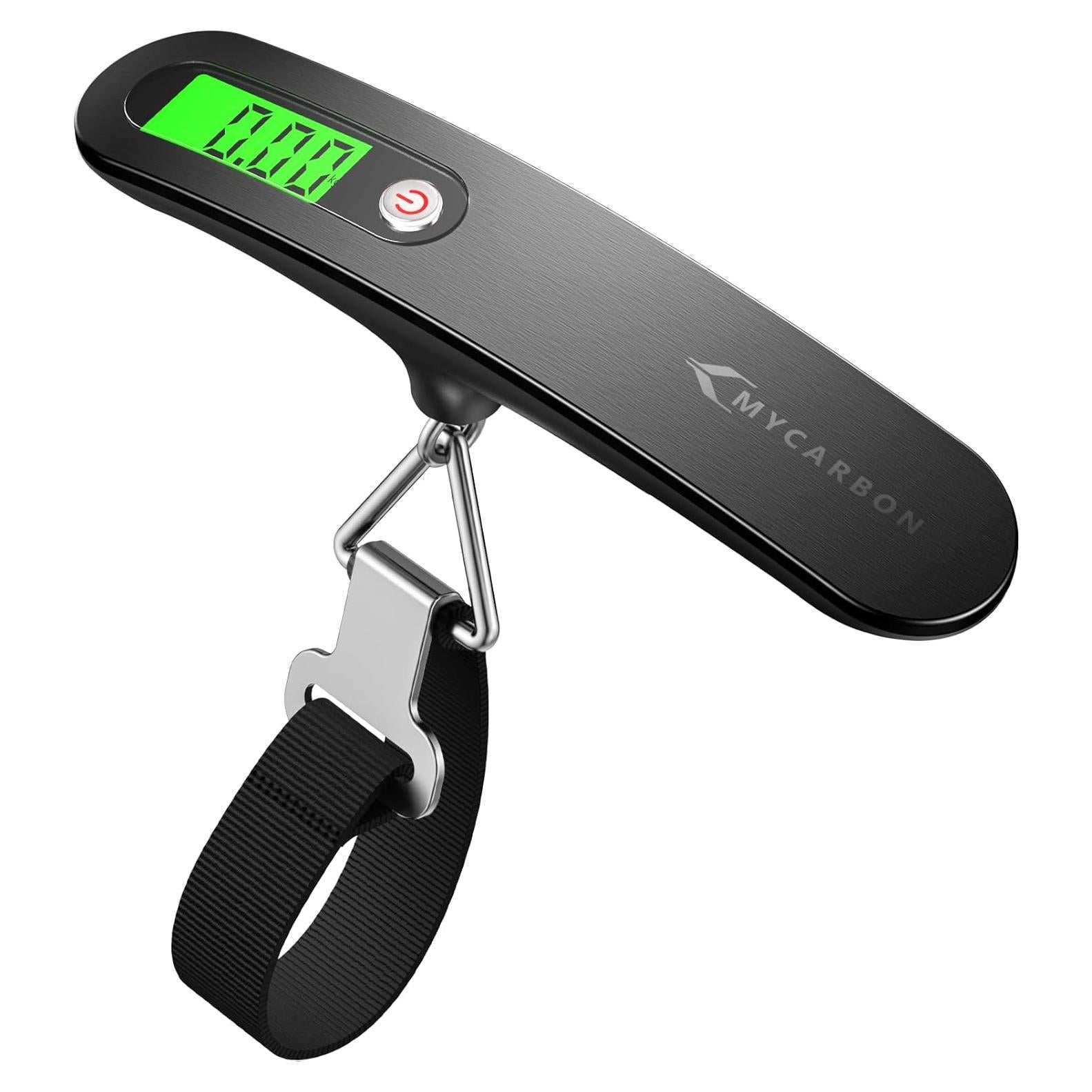 Báscula de Equipaje Digital MYCARBON 50 kg Pantalla Retroiluminada