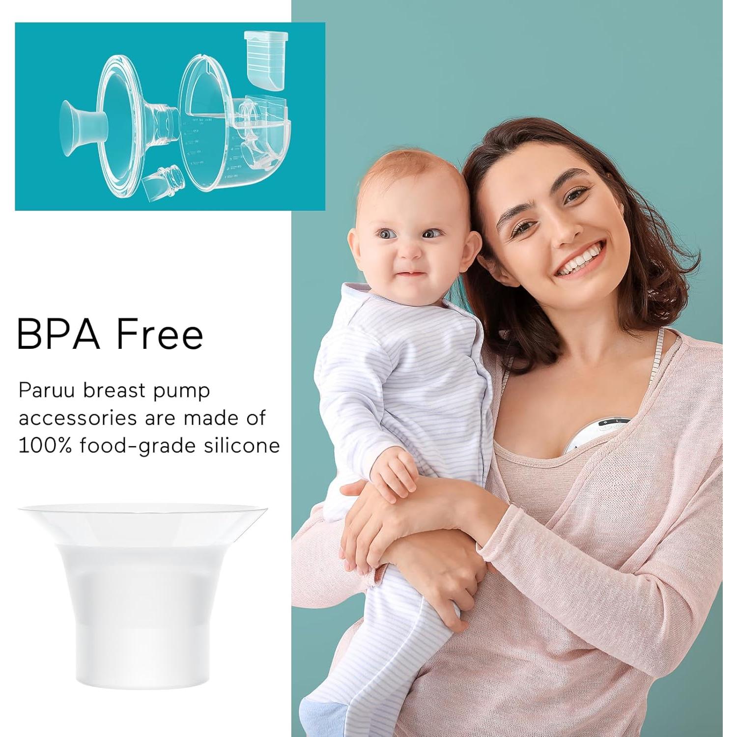 Insertos de Brida Paruu P10 19mm - Accesorios Extractor Leche