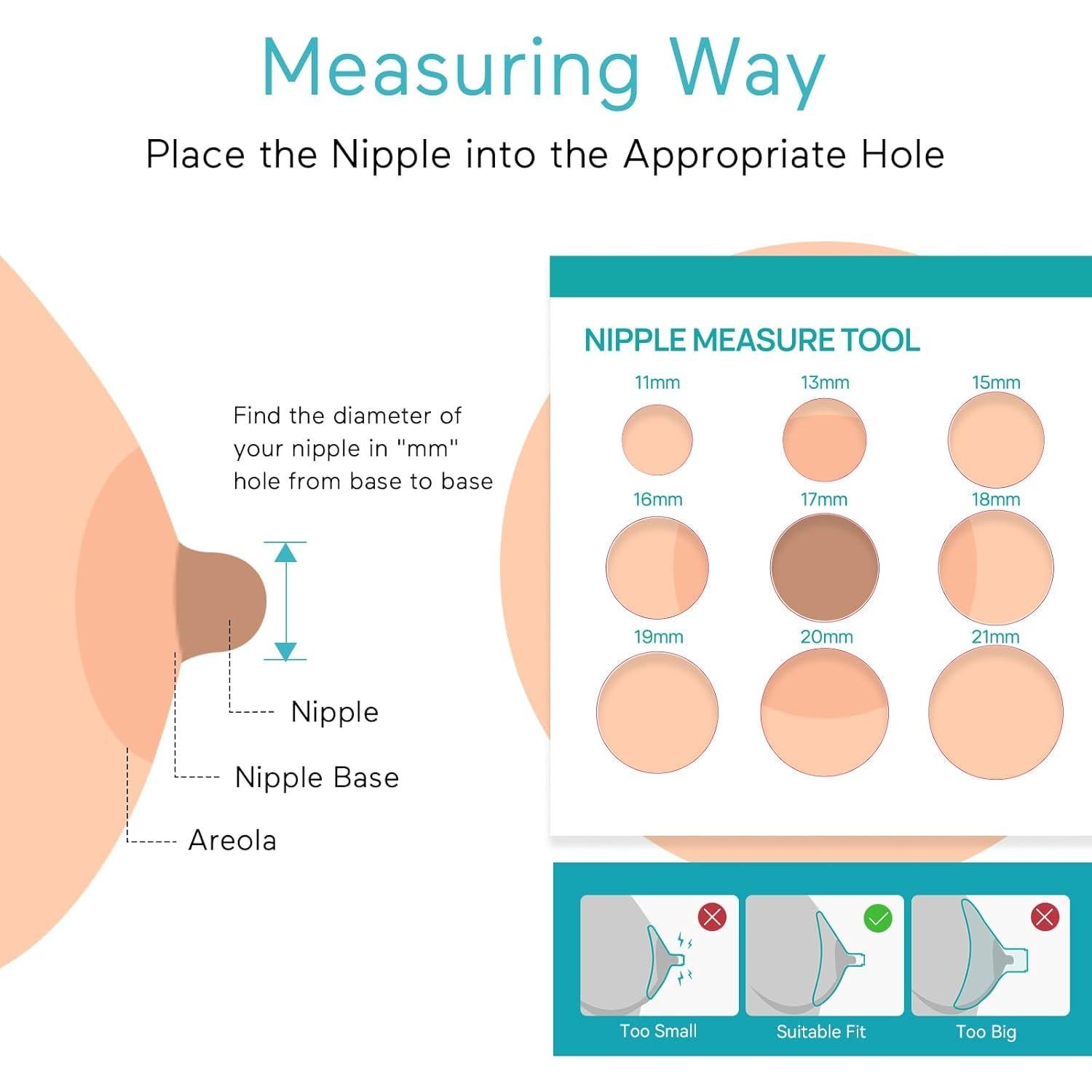 Insertos de Brida Paruu P10 19mm - Accesorios Extractor Leche