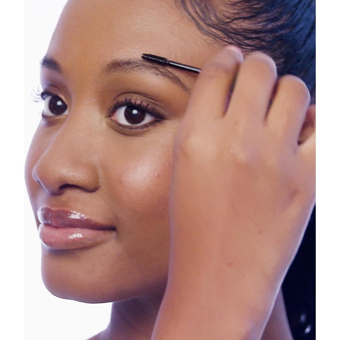 Dúo de Cejas Natural Pixi - Castaño Oscuro, Lápiz y Gel 9g