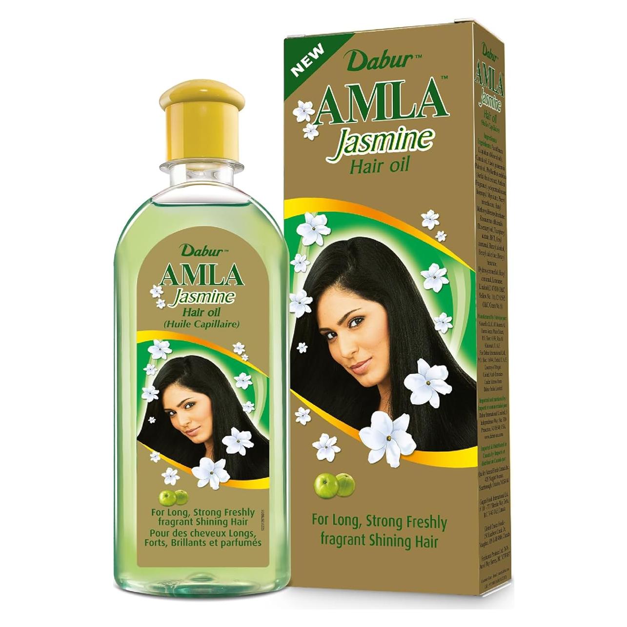 Aceite para el Cabello Dabur Amla Jasmine 300 ml - Hidratante y Fortalecedor