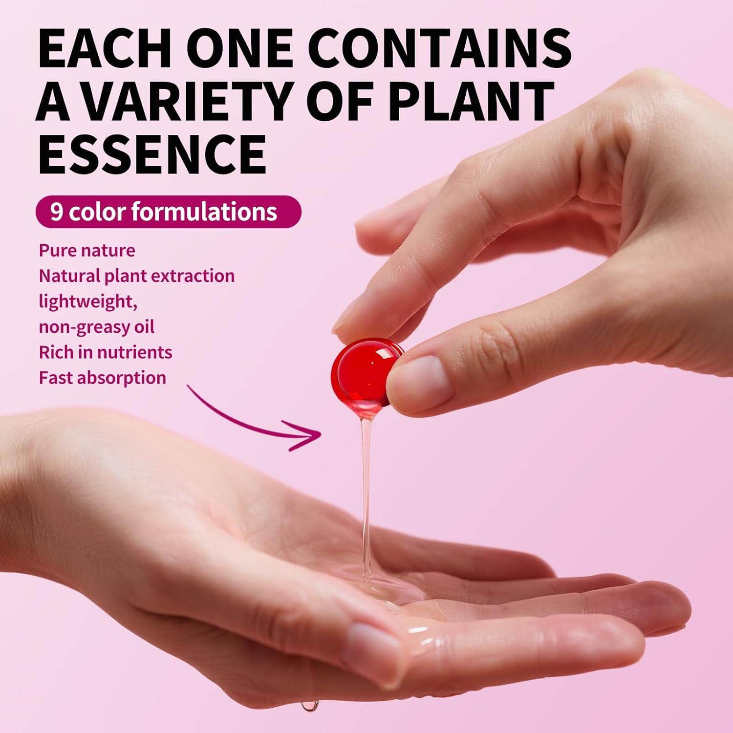 Suero Vitamínico para Cabello Gowwim - 30 Cápsulas Reparadoras