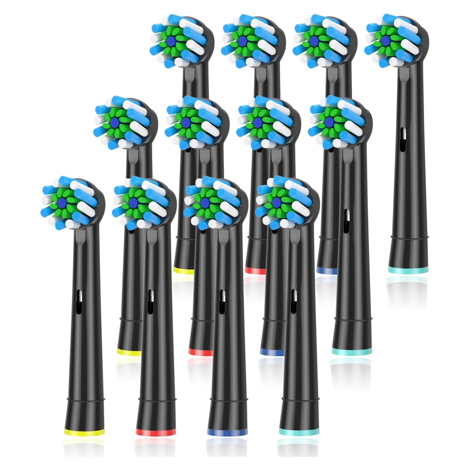 Cabezas de cepillo de repuesto Schallcare para Oral-B, 12 Pcs