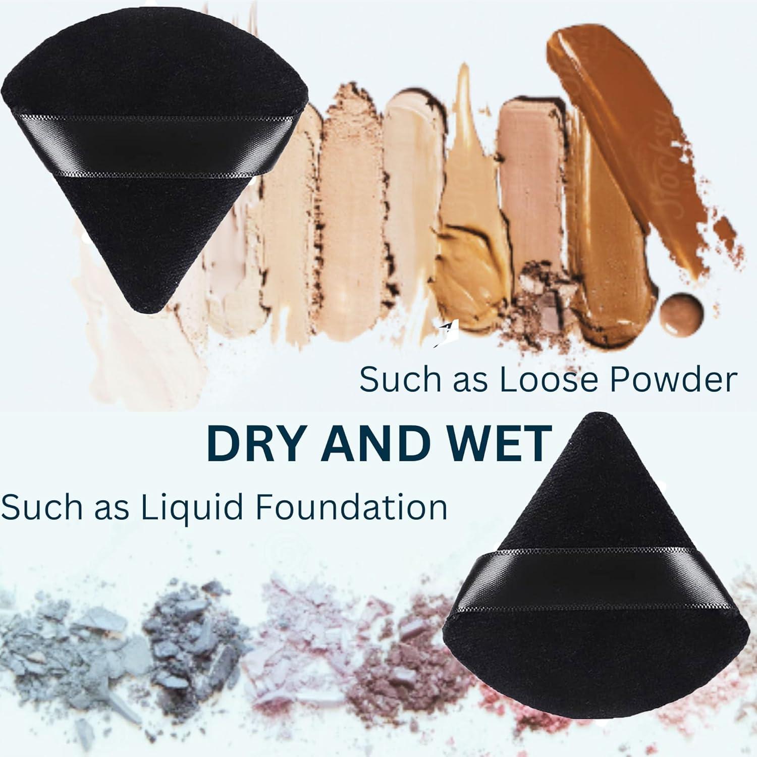 Set de 6 Esponjas de Maquillaje B&R MALL con Caja - Suaves y Reutilizables