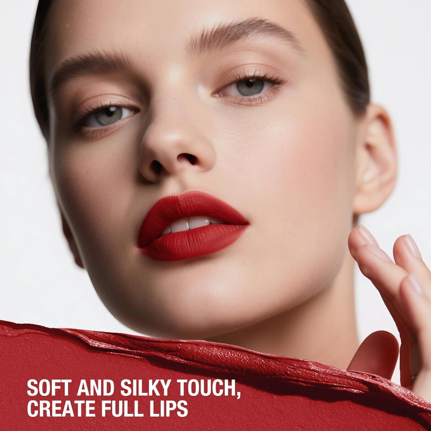 Set de Labios Jolilab 8 Piezas: 4 Lápices + 4 Pintalabios Mate y Crema