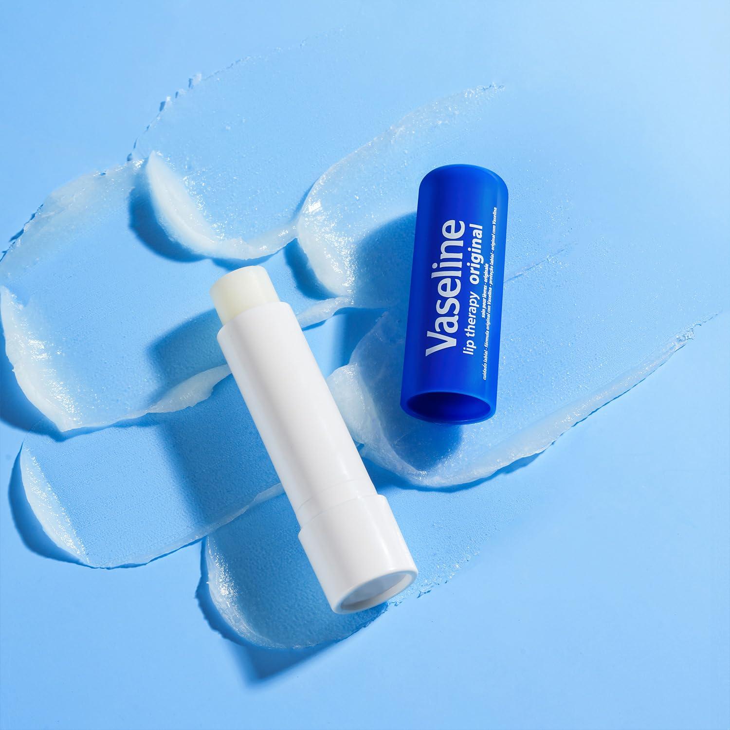 Bálsamo Labial Vaseline 4-Pack Original y Aloe Vera 4.8g